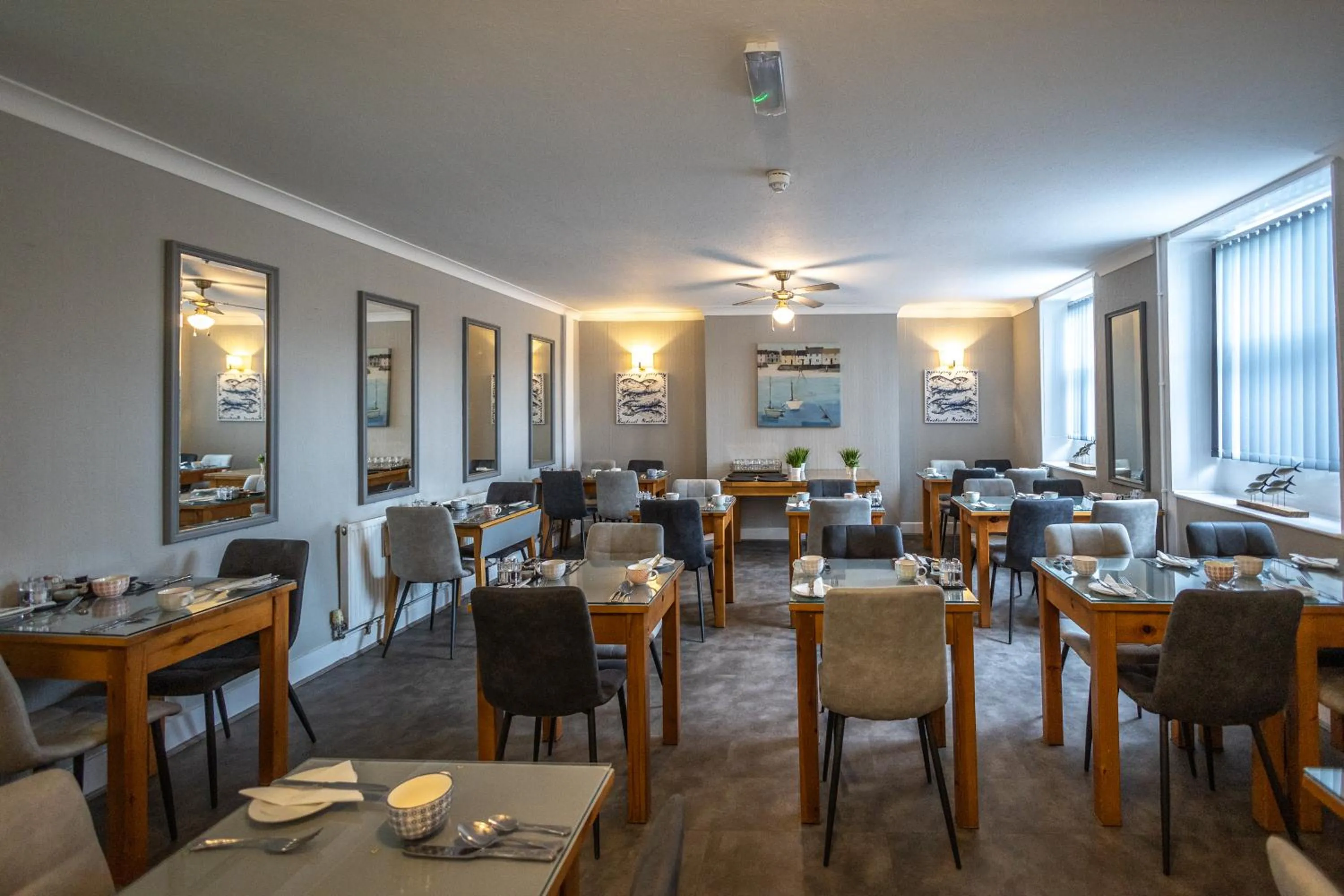 Dining area in Gloucester House