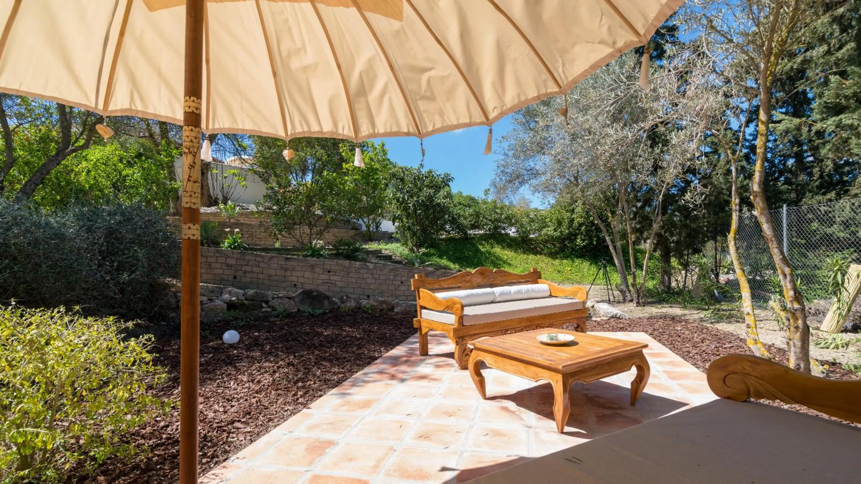 Garden in Casa Baliza, adults only