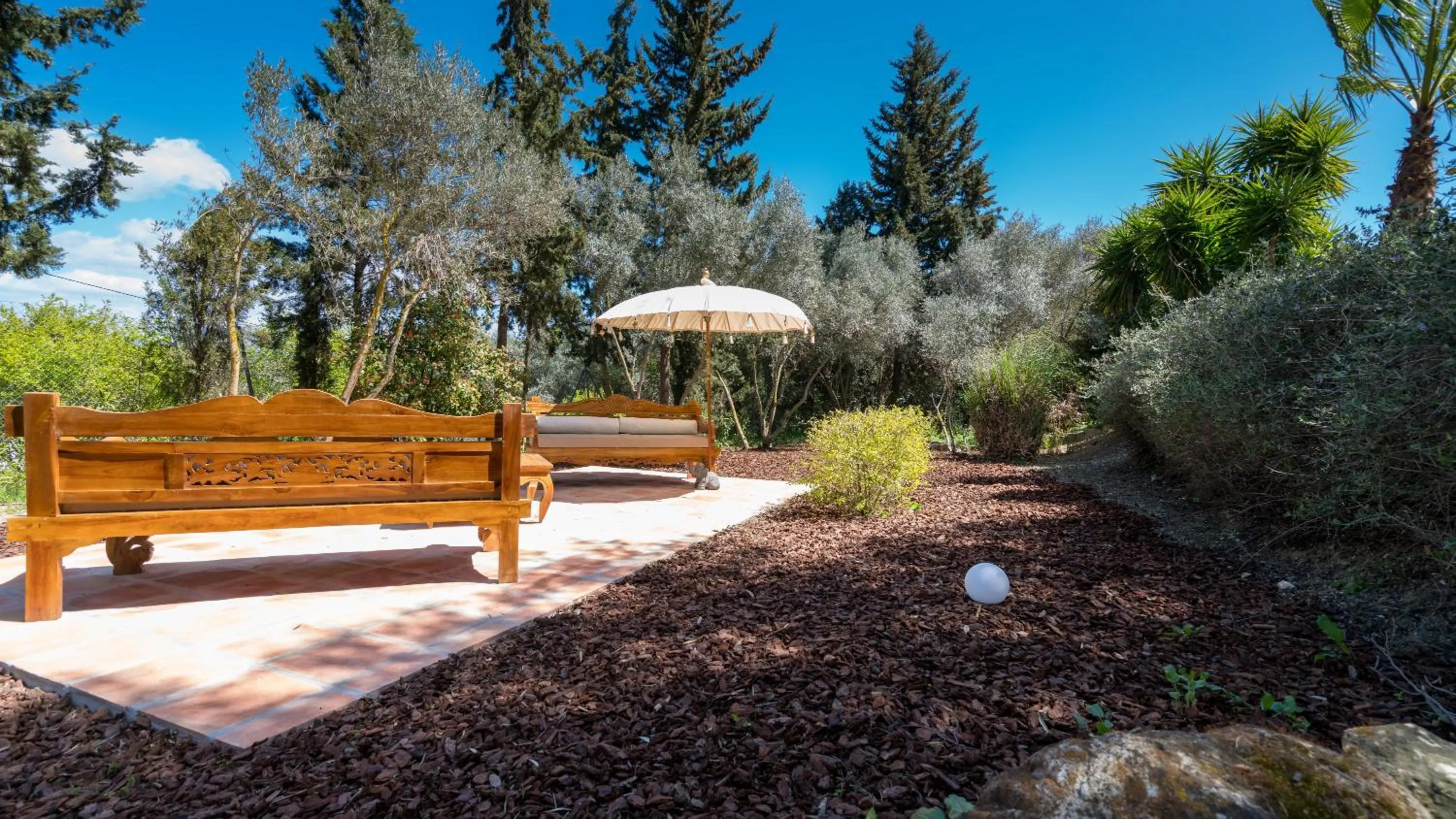 Natural landscape in Casa Baliza, adults only