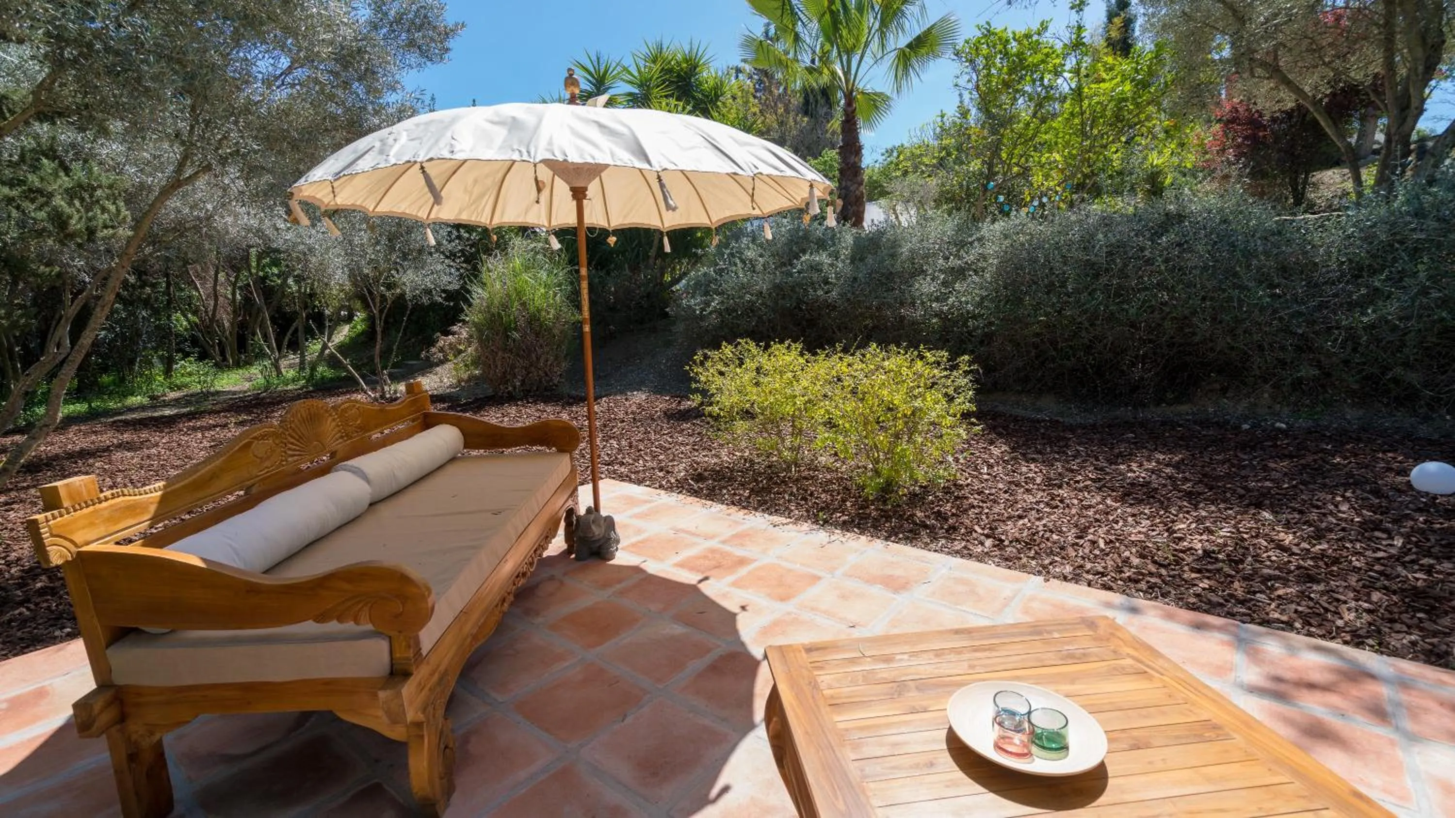 Balcony/Terrace in Casa Baliza, adults only