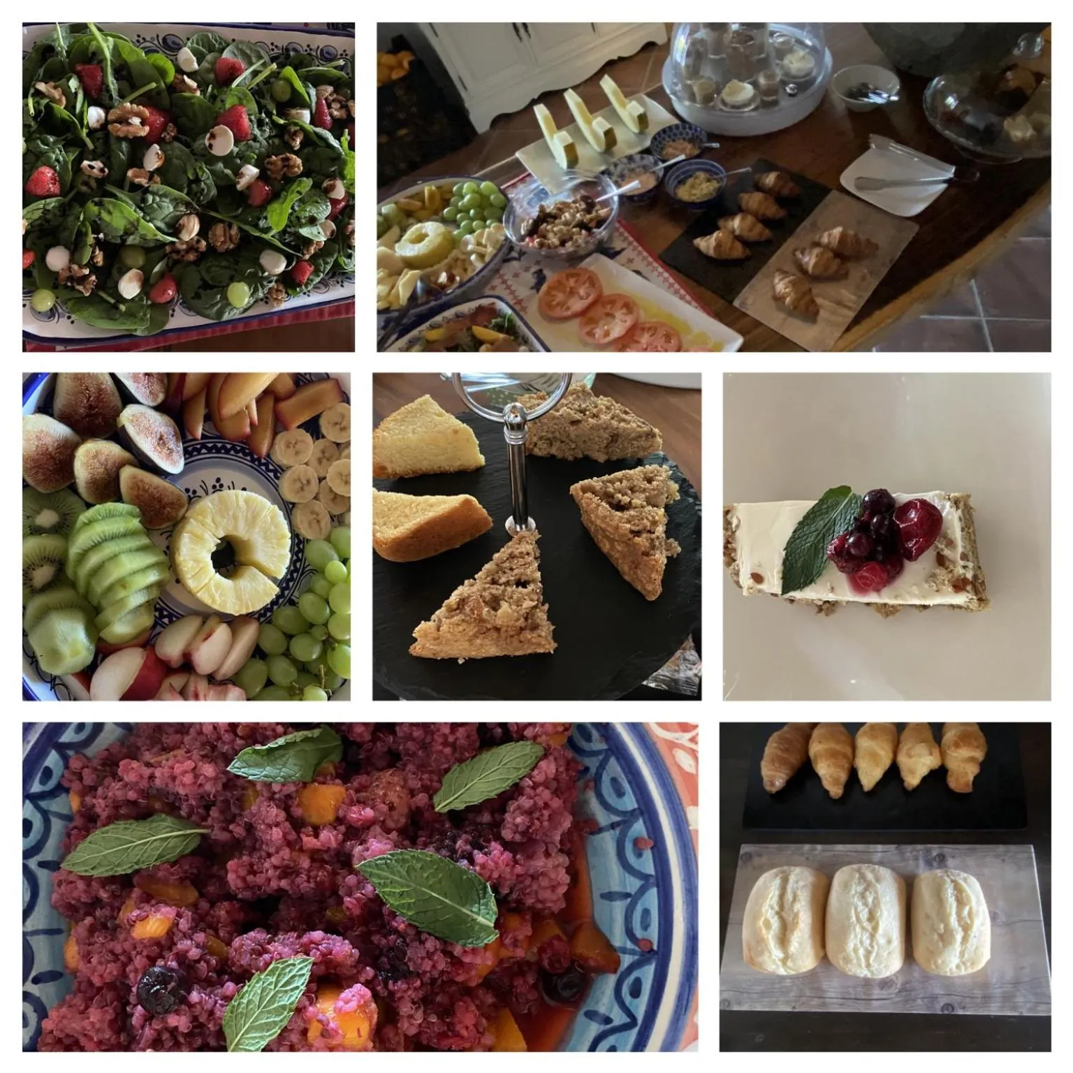 Breakfast in Casa Baliza, adults only