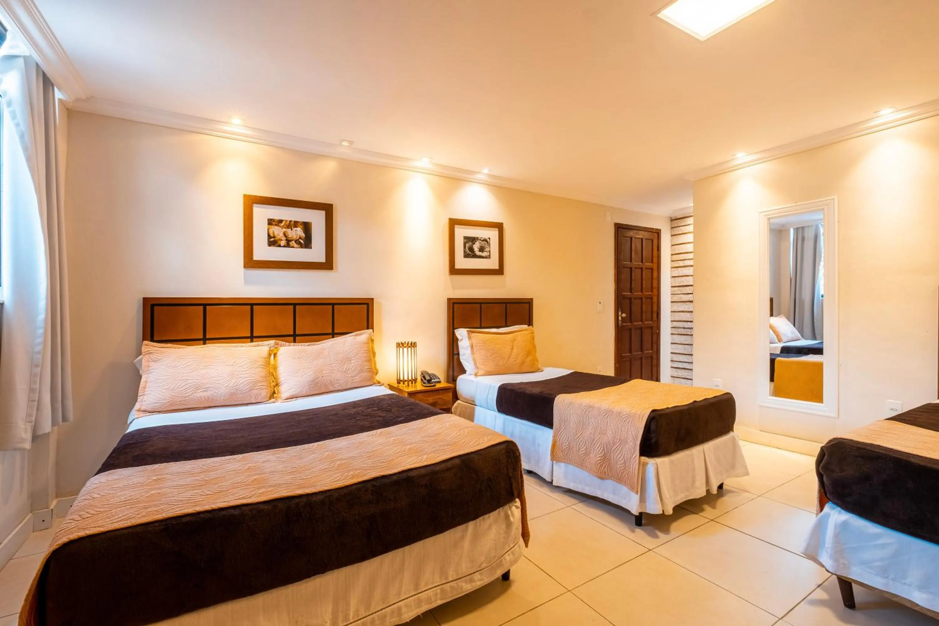 Bed in Hotel Serra Everest