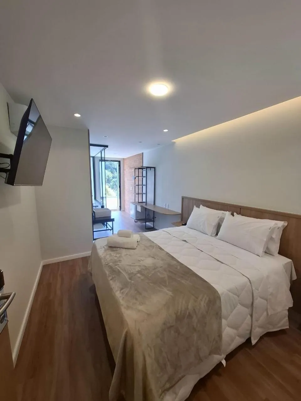 Bed in Hotel Serra Everest