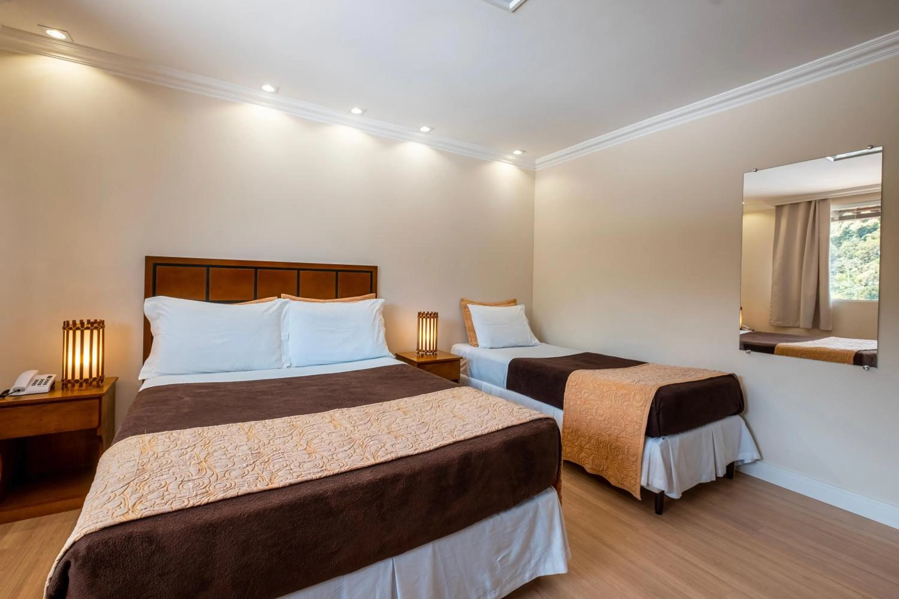 Bed in Hotel Serra Everest