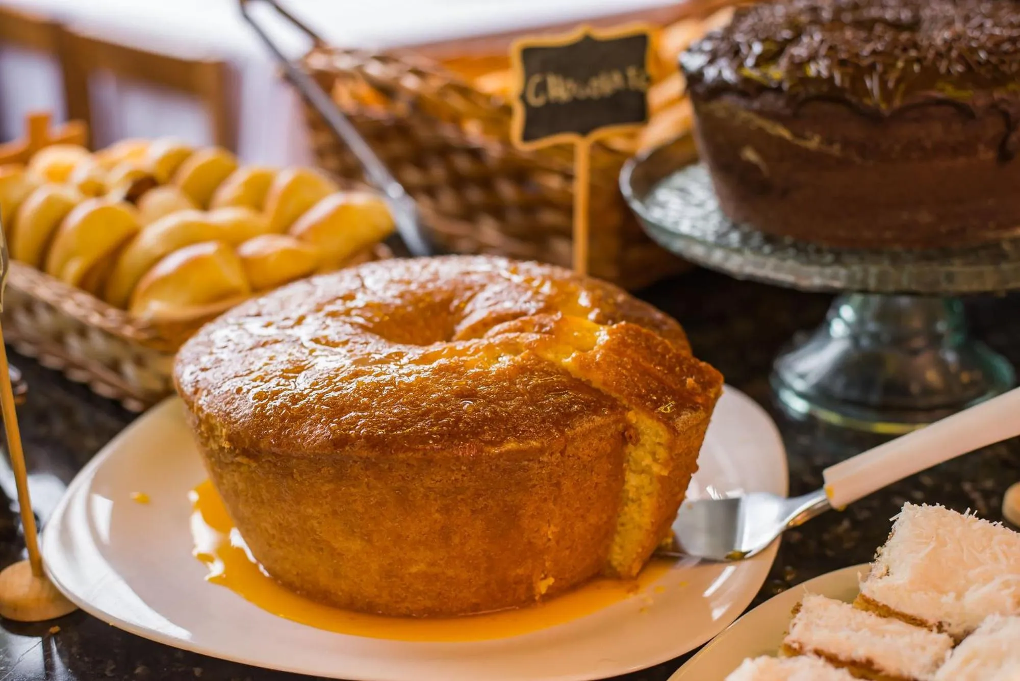 Breakfast in Hotel Serra Everest