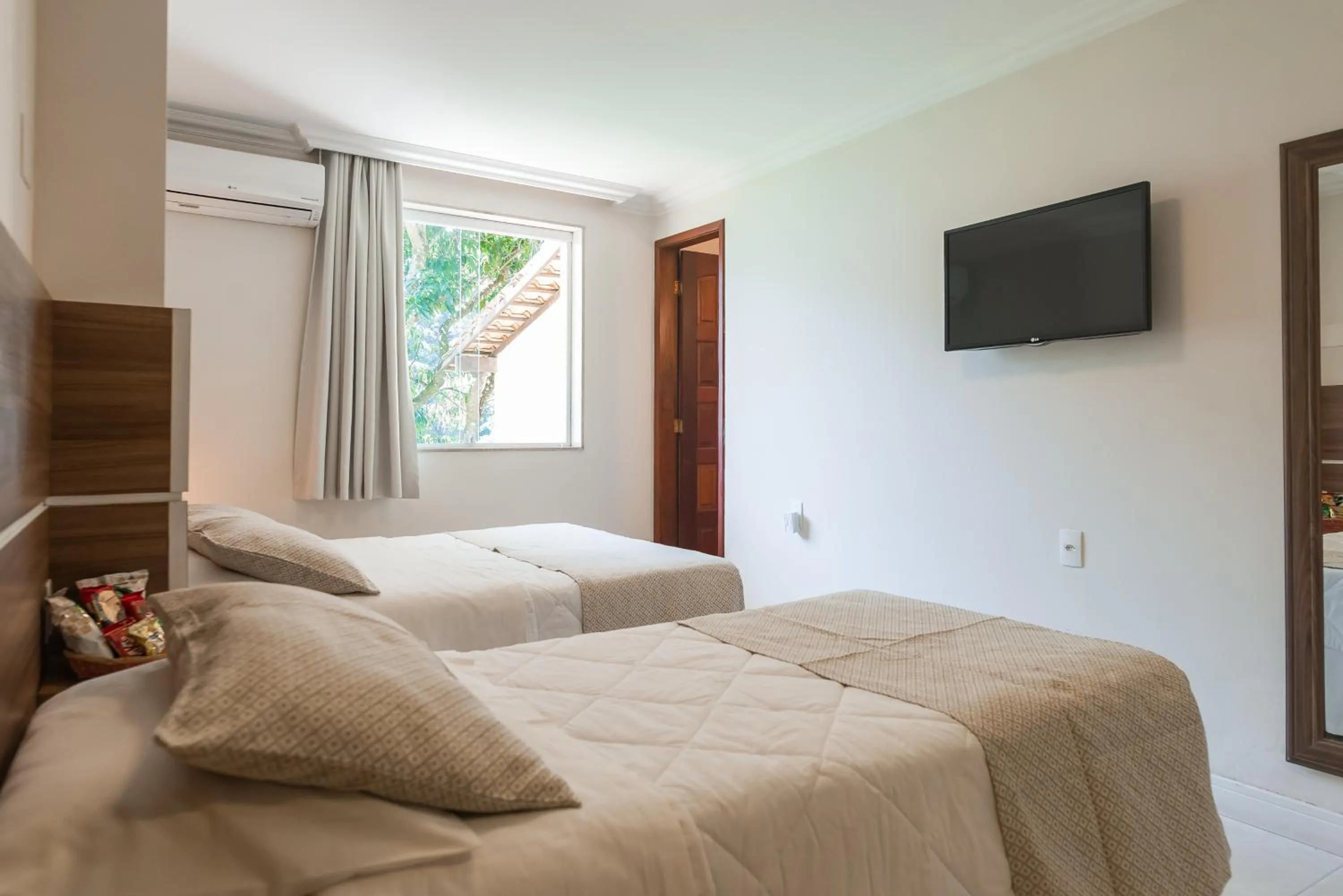 Bed in Hotel Serra Everest