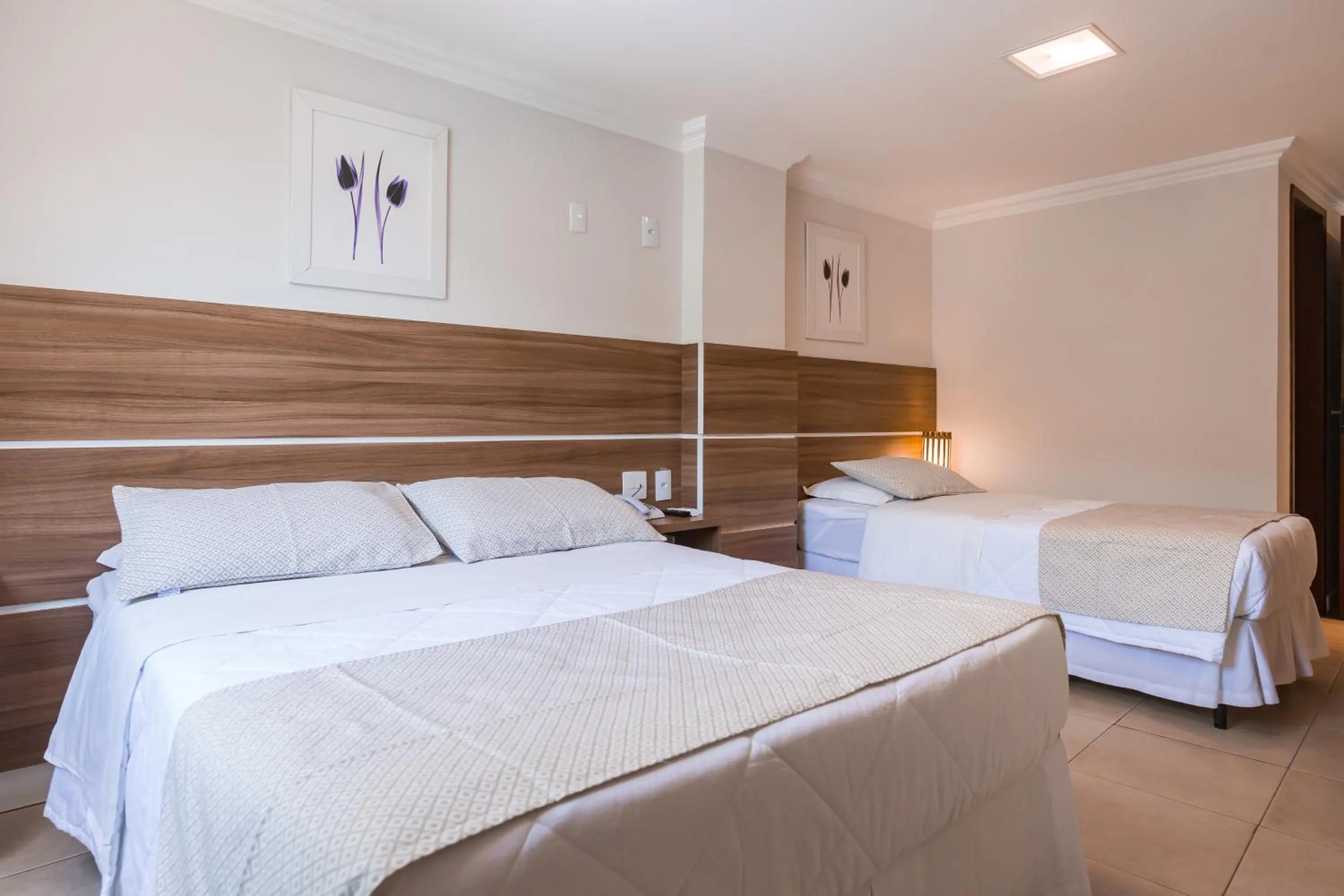 Bed in Hotel Serra Everest