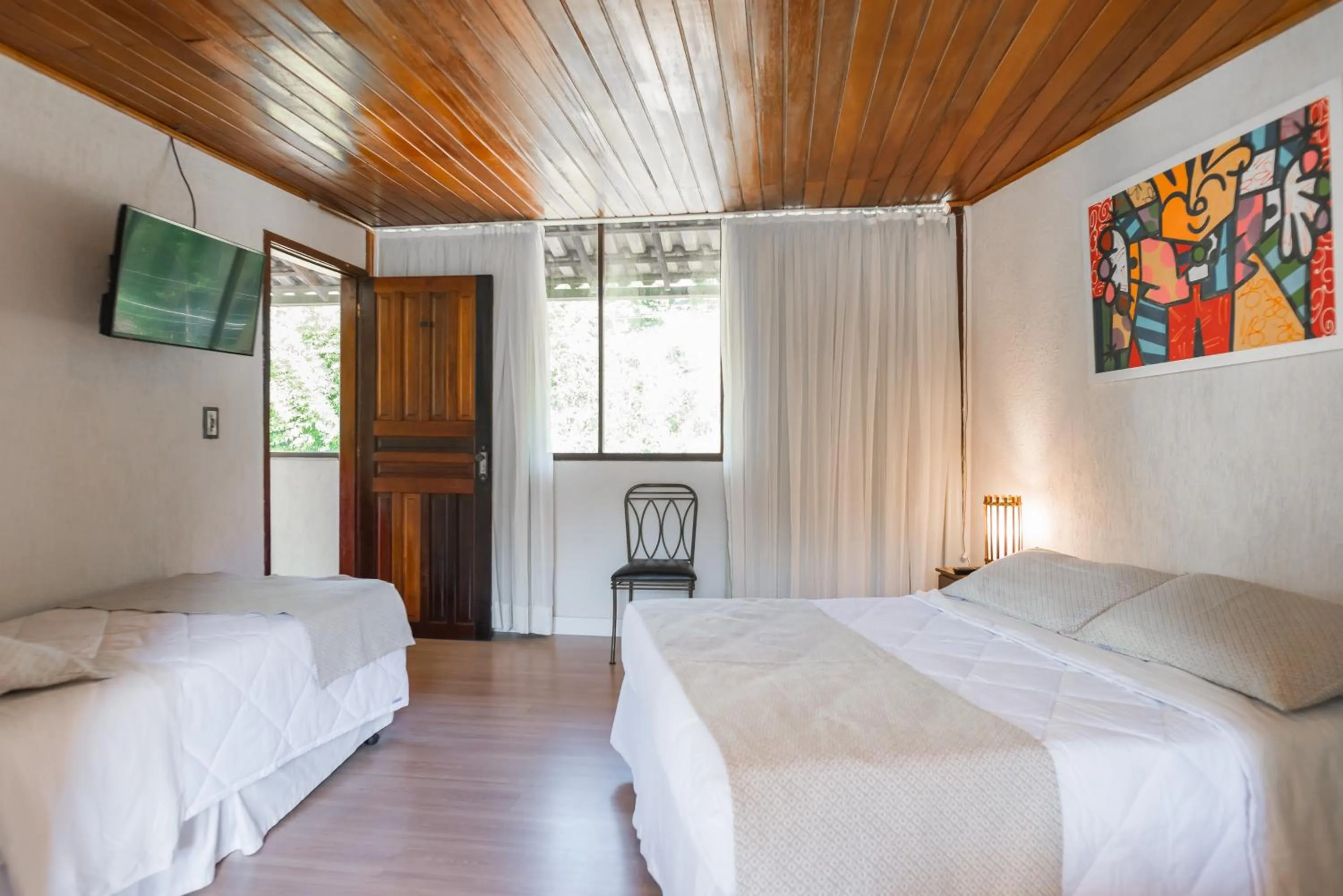 Bed in Hotel Serra Everest