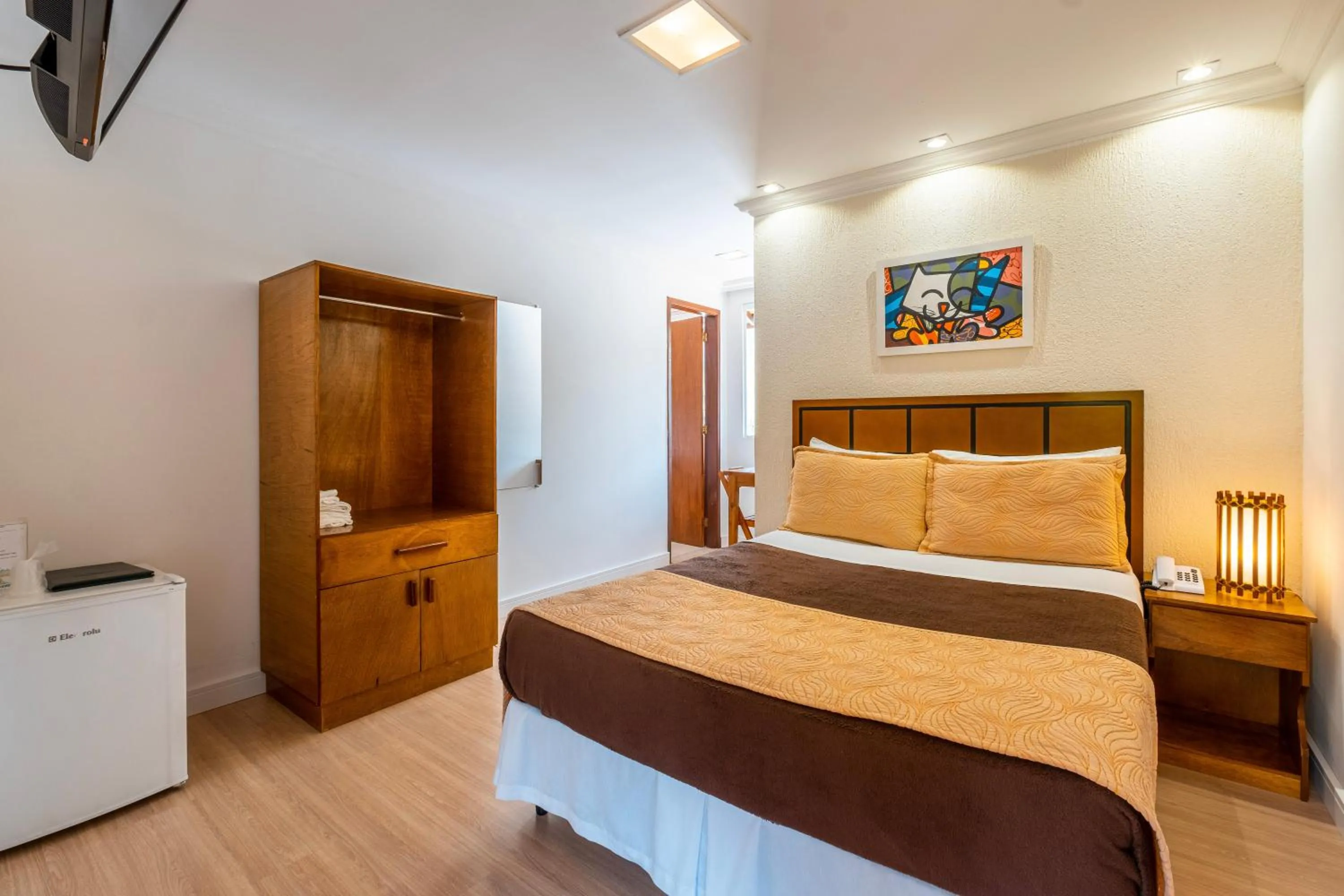 Bed in Hotel Serra Everest