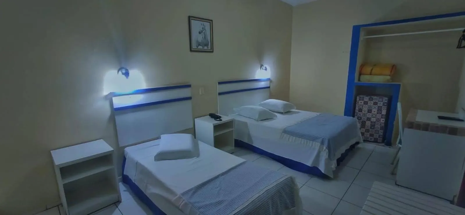 Bed in Hotel Lago Azul