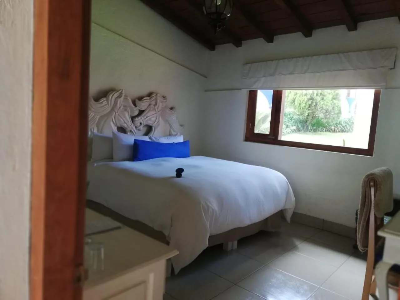 Bed in Hotel El Rebozo