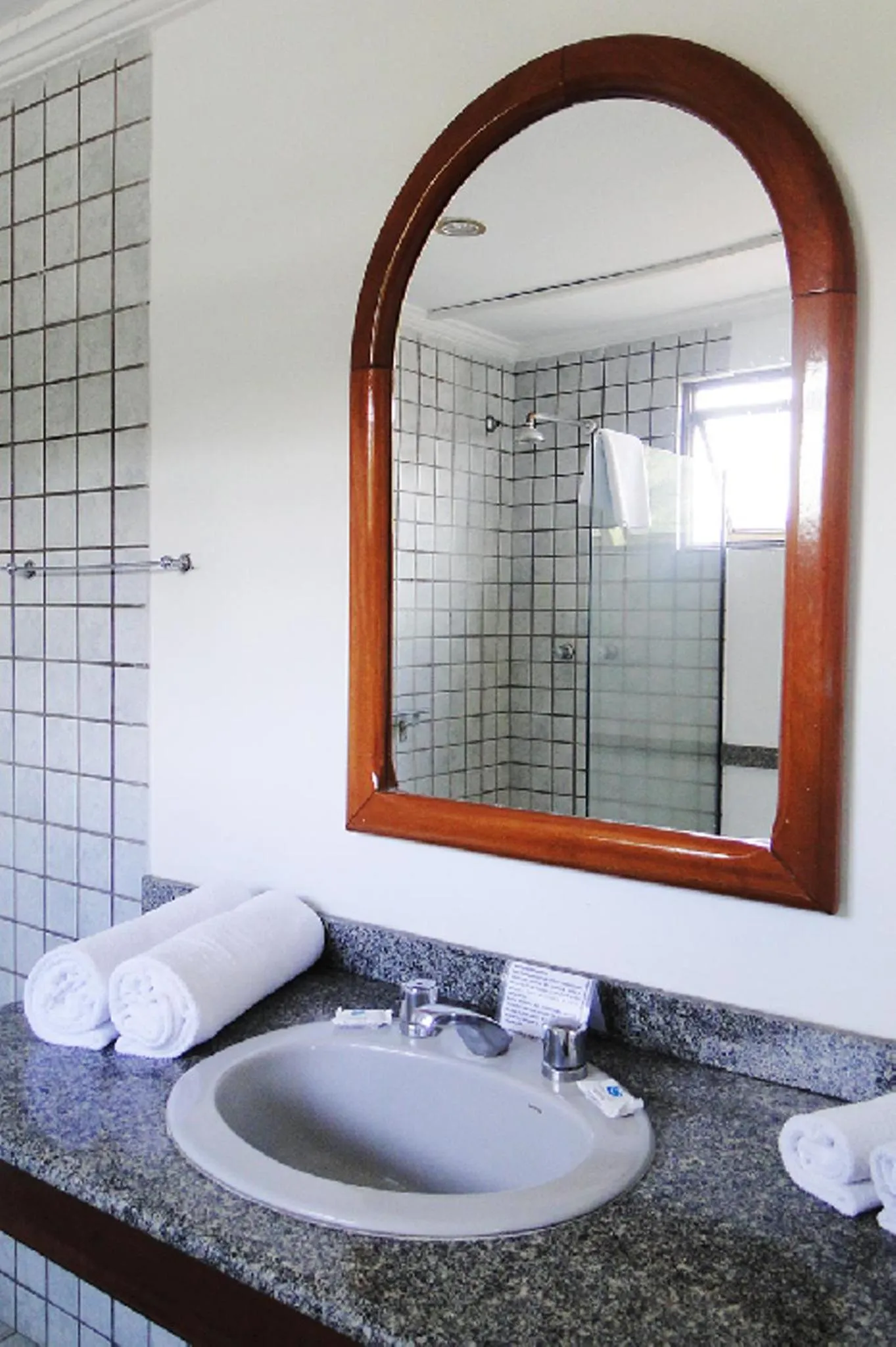 Bathroom in Hotel Lopes Caxambu