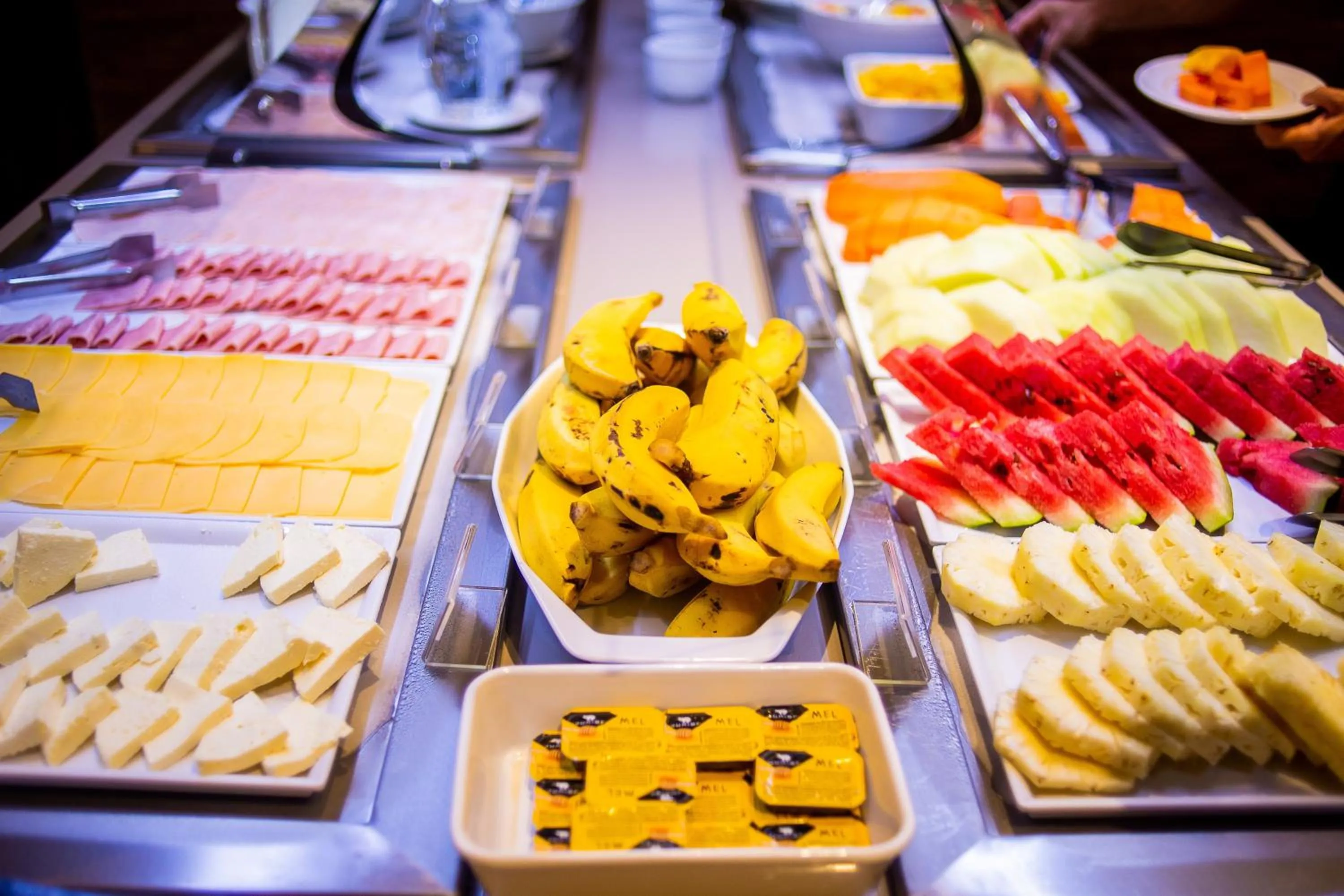 Buffet breakfast in Paradiso Macae Hotel