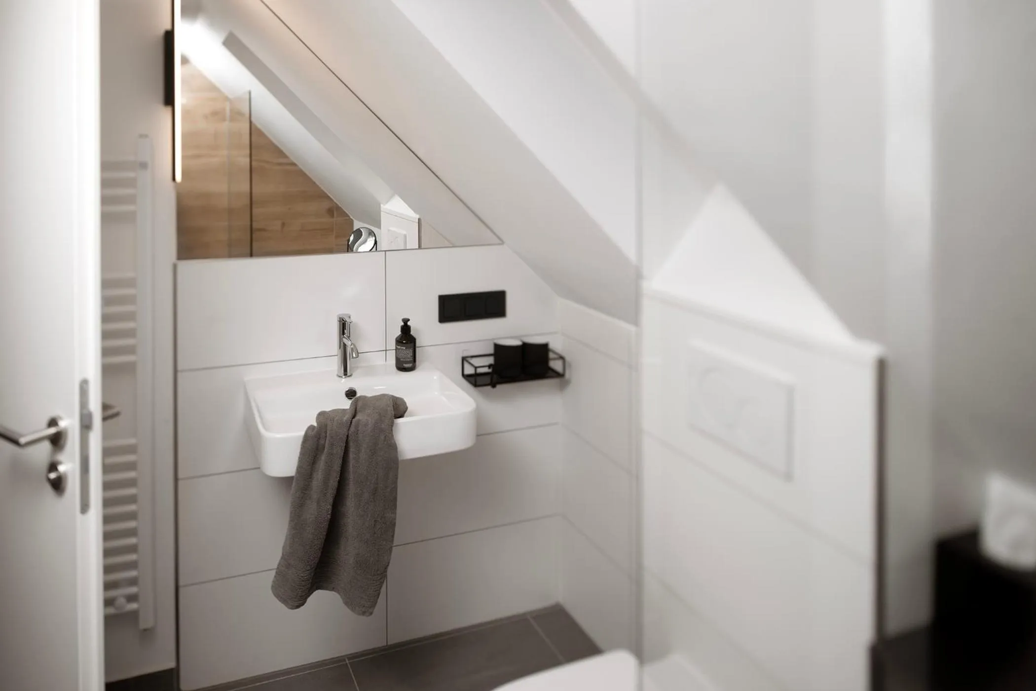 Bathroom in Berg und Tal Hotel & Apartments