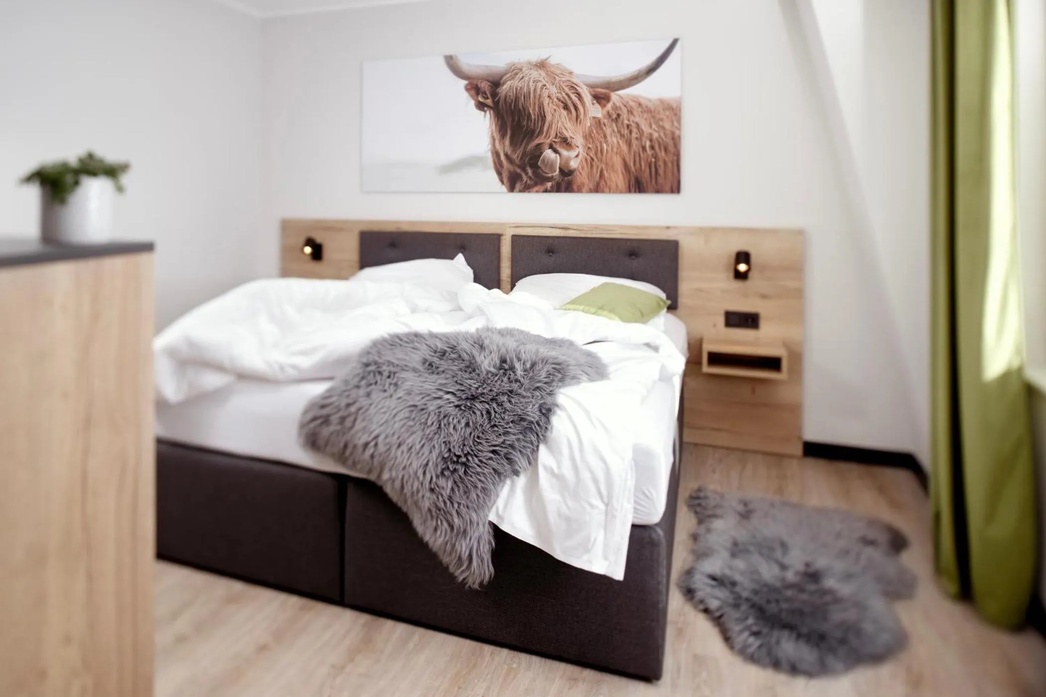 Bed in Berg und Tal Hotel & Apartments