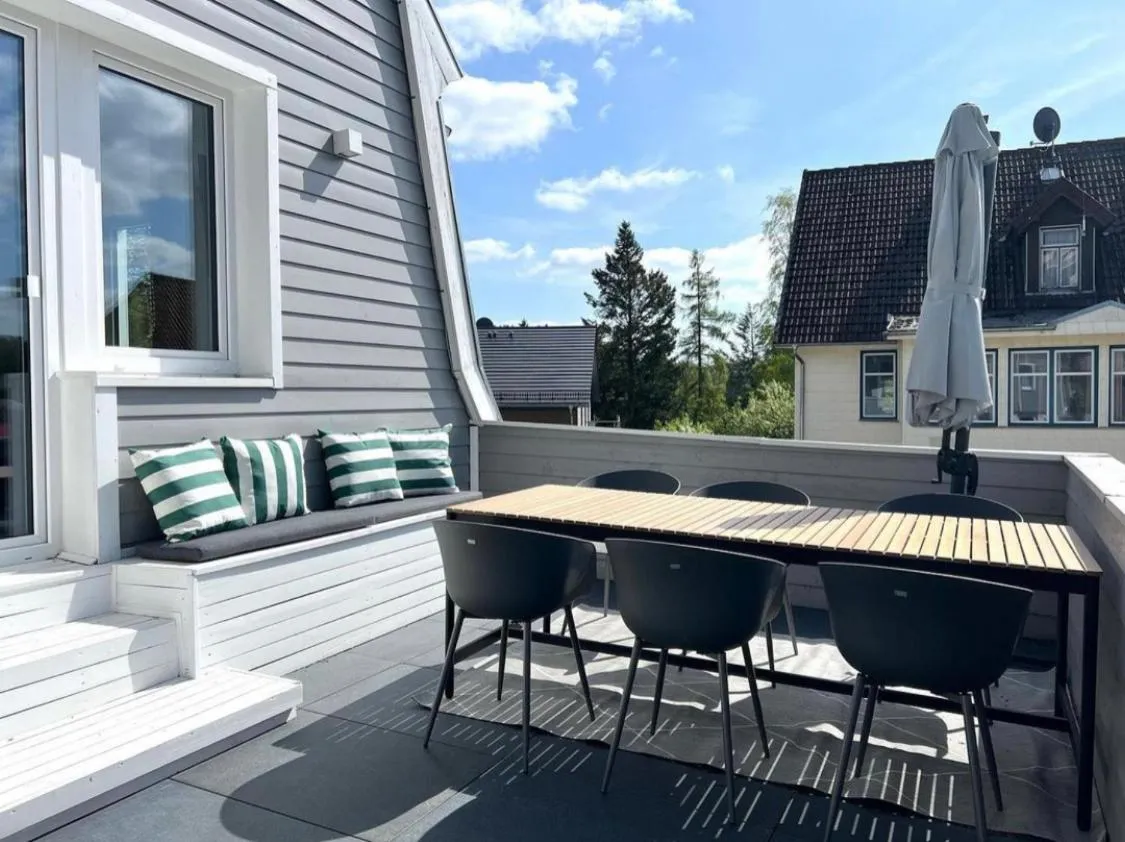 Balcony/Terrace in Berg und Tal Hotel & Apartments