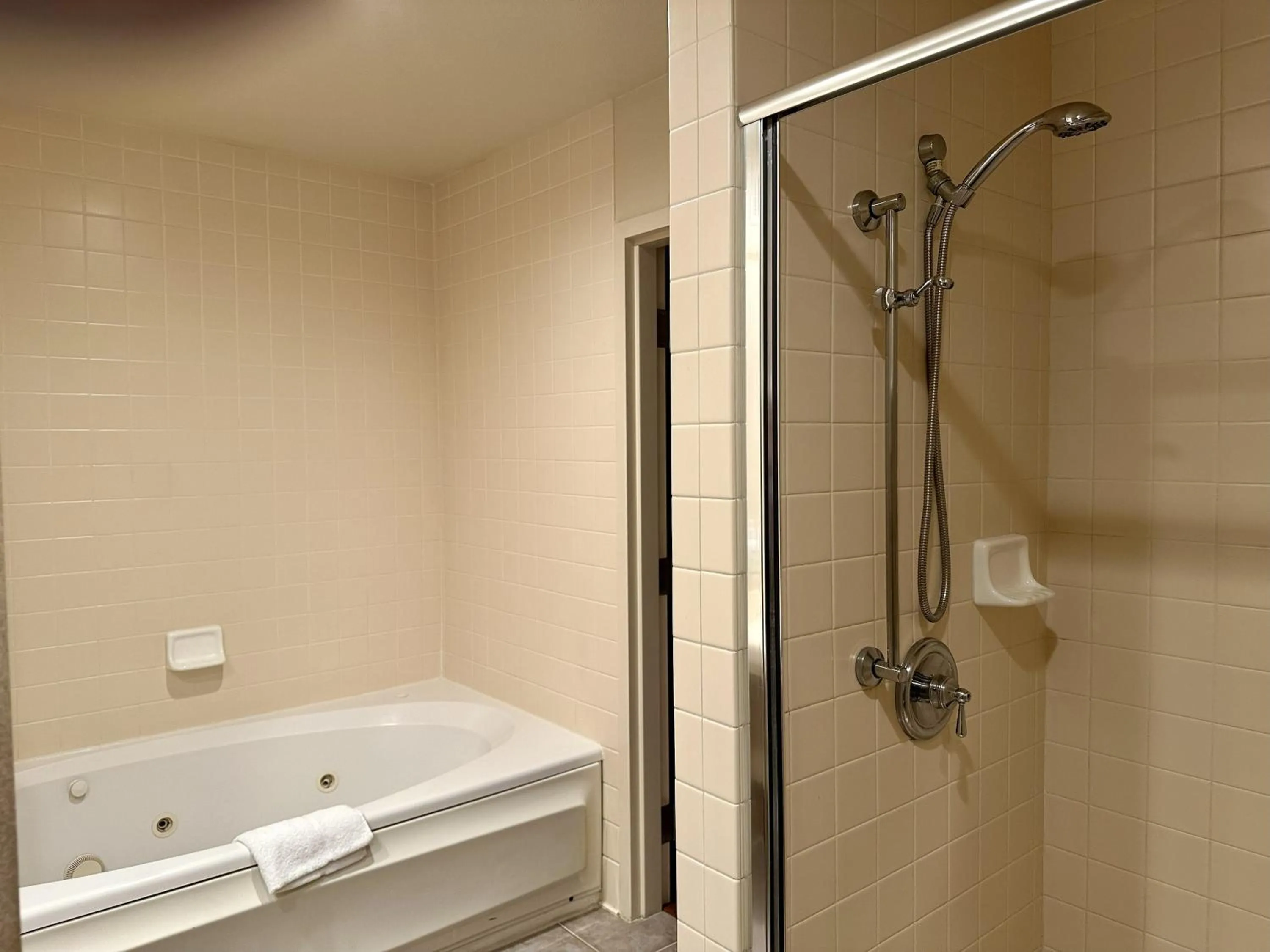 Shower in Rocklin Park Hotel, Trademark Collection by Wyndham