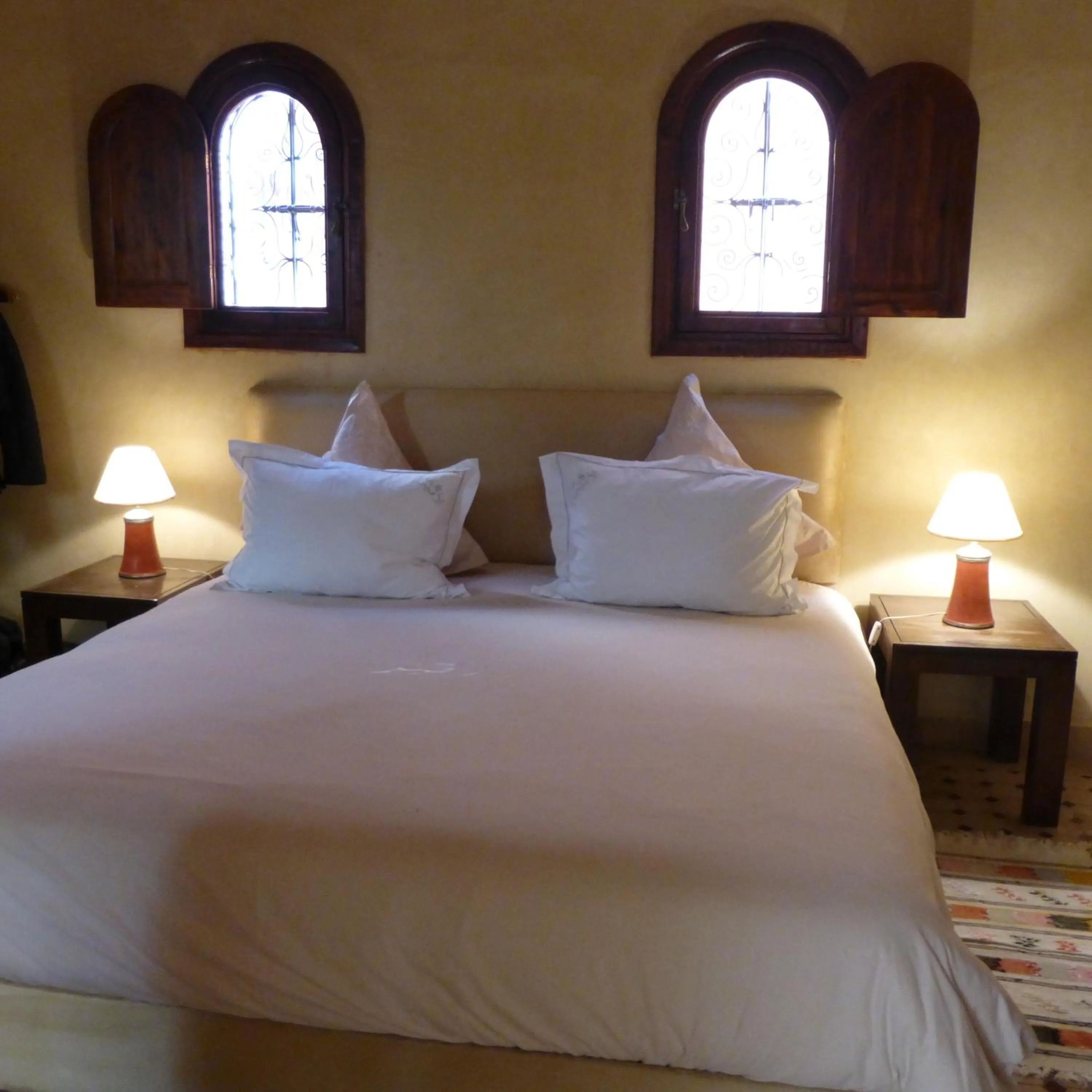 Bed in Riad L'Emir