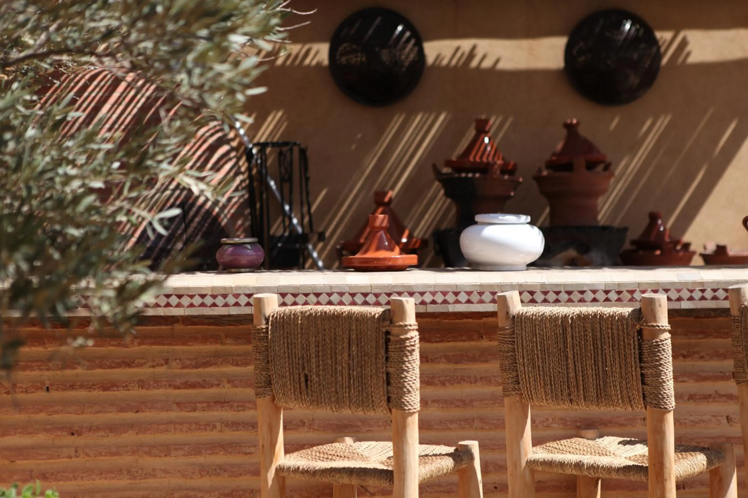 BBQ facilities in Riad L'Emir