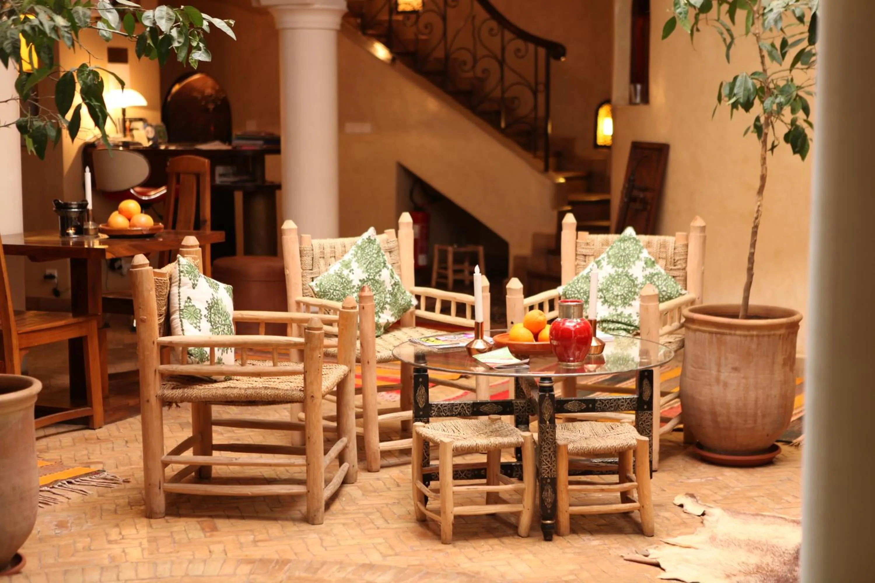 Patio in Riad L'Emir