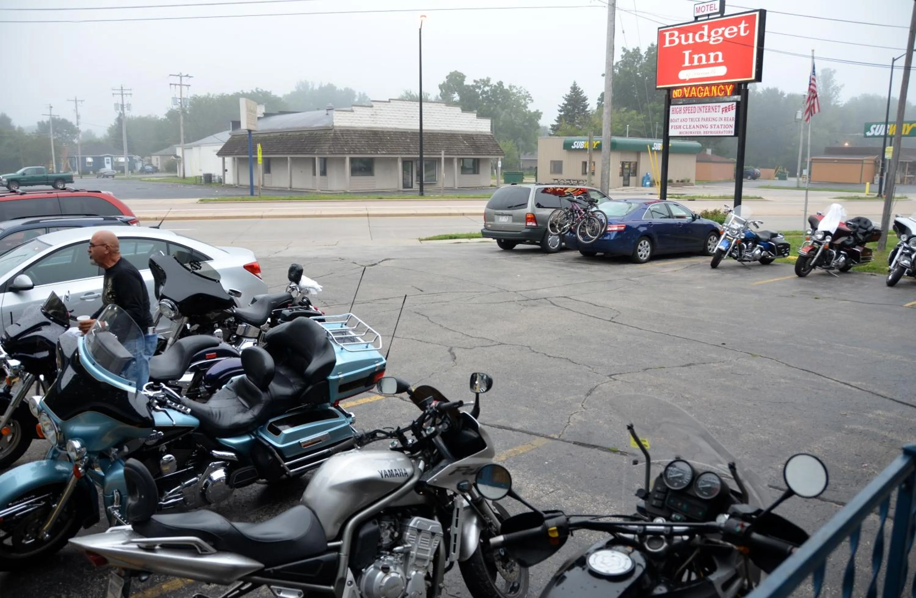 Day in Budget Inn Marinette