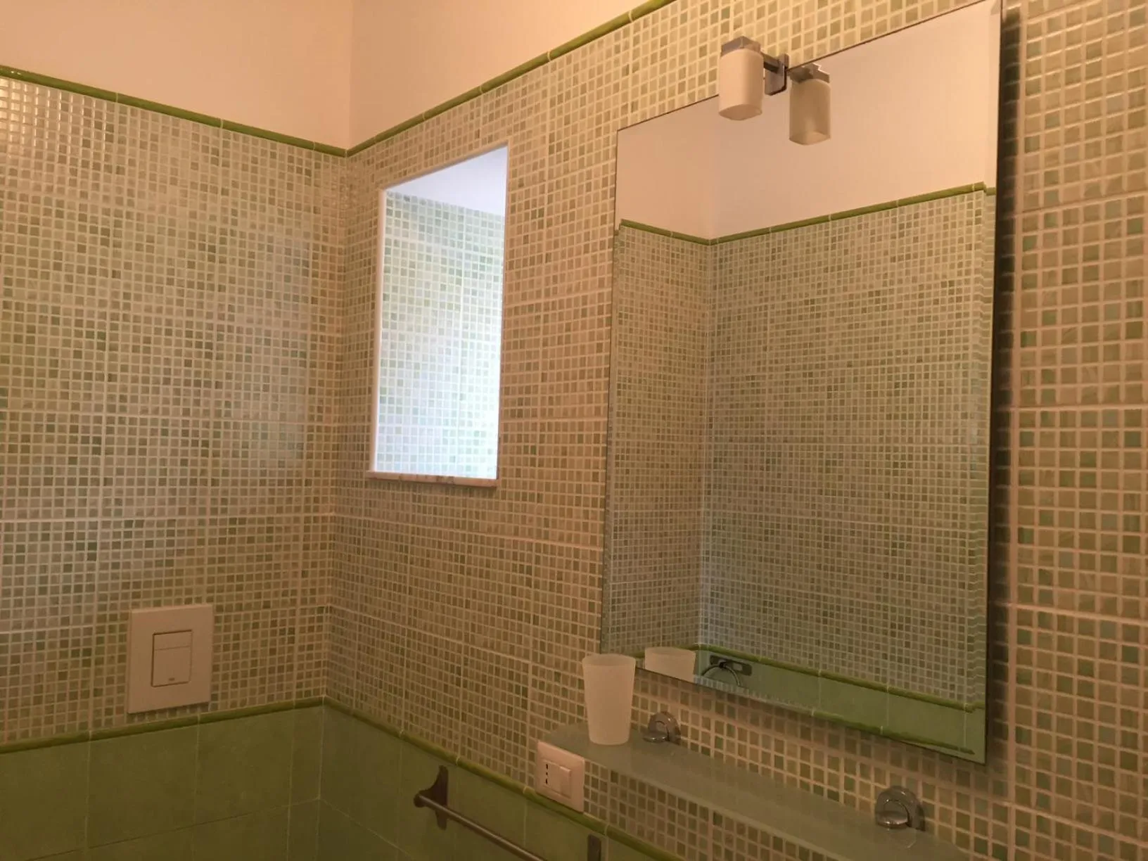 Bathroom in Albergo Oasi