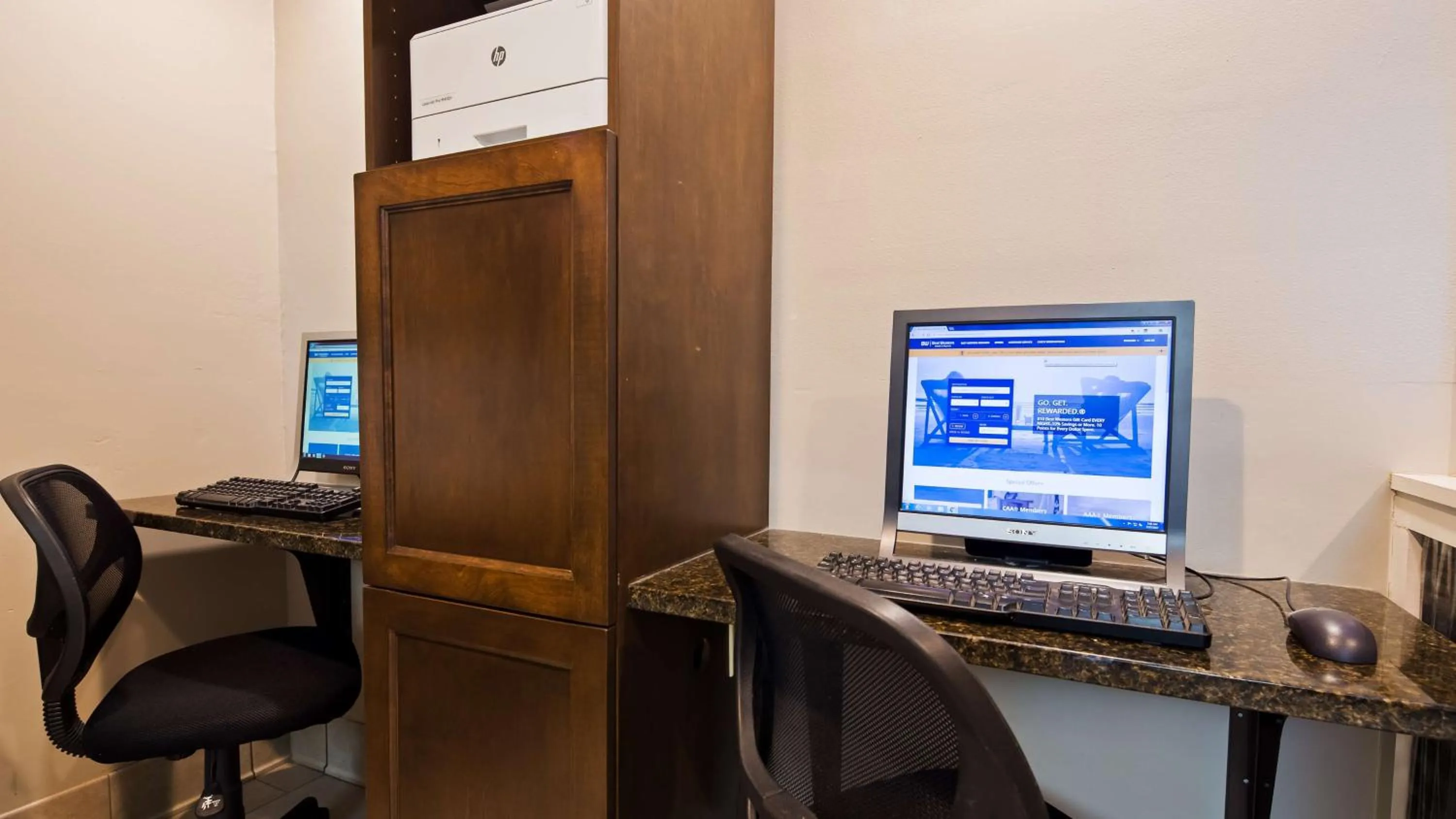 On site in Best Western of Lake George