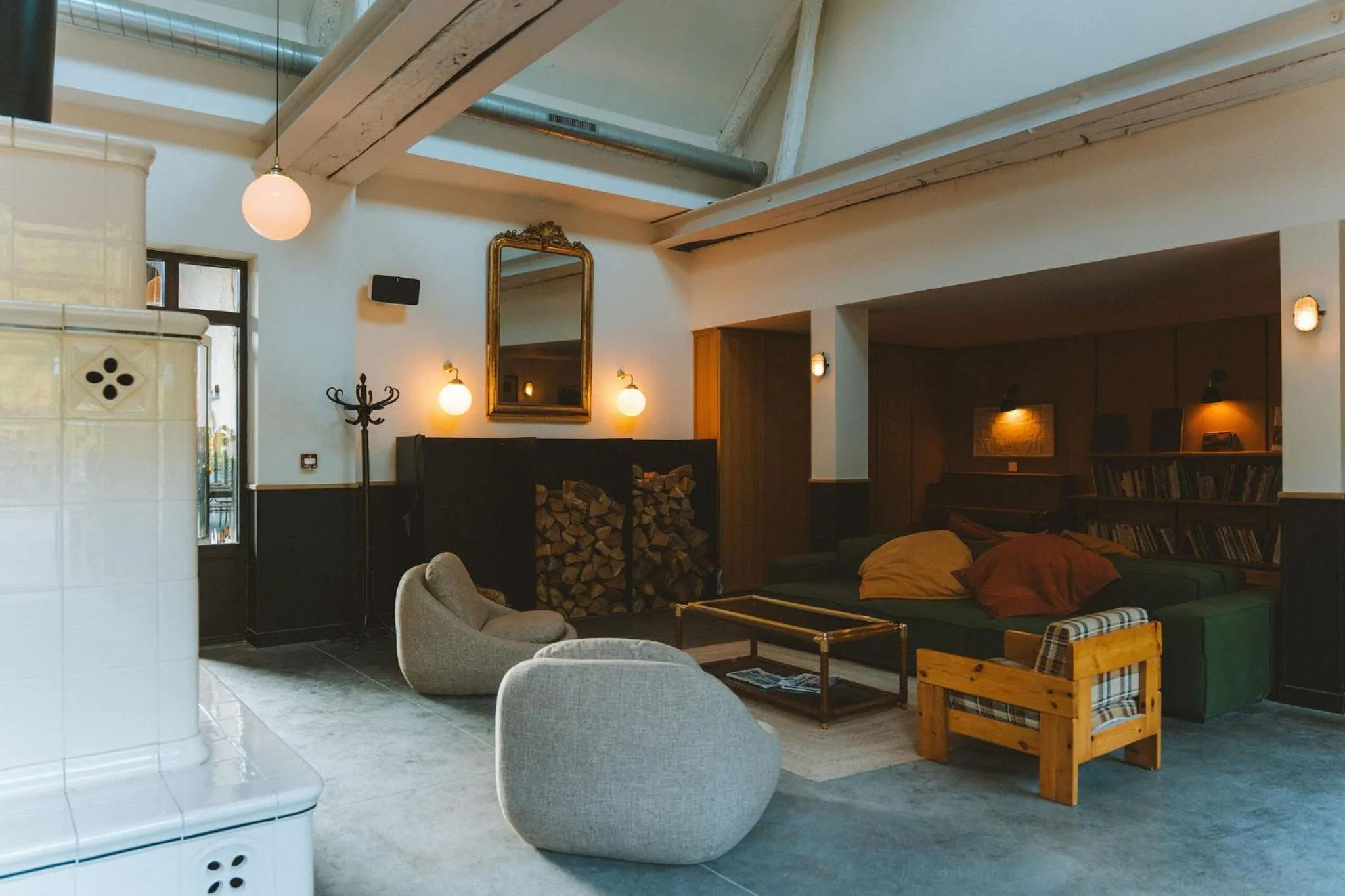 Lobby or reception in Le Barn