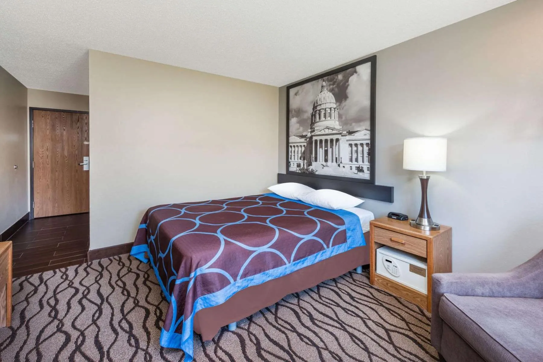 Bed in Super 8 by Wyndham West Plains