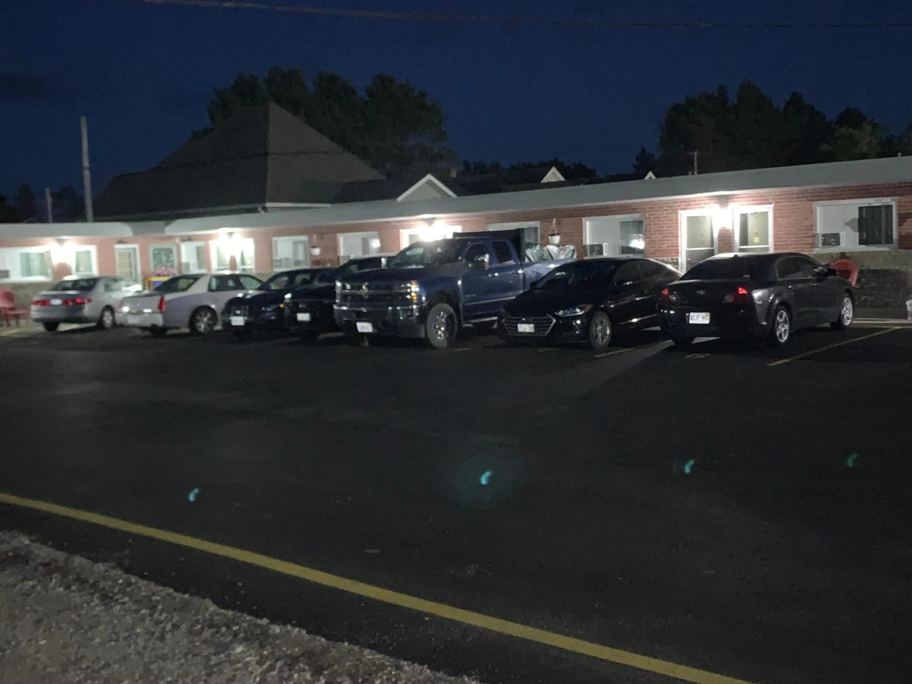 Night in Trunk Road Motel