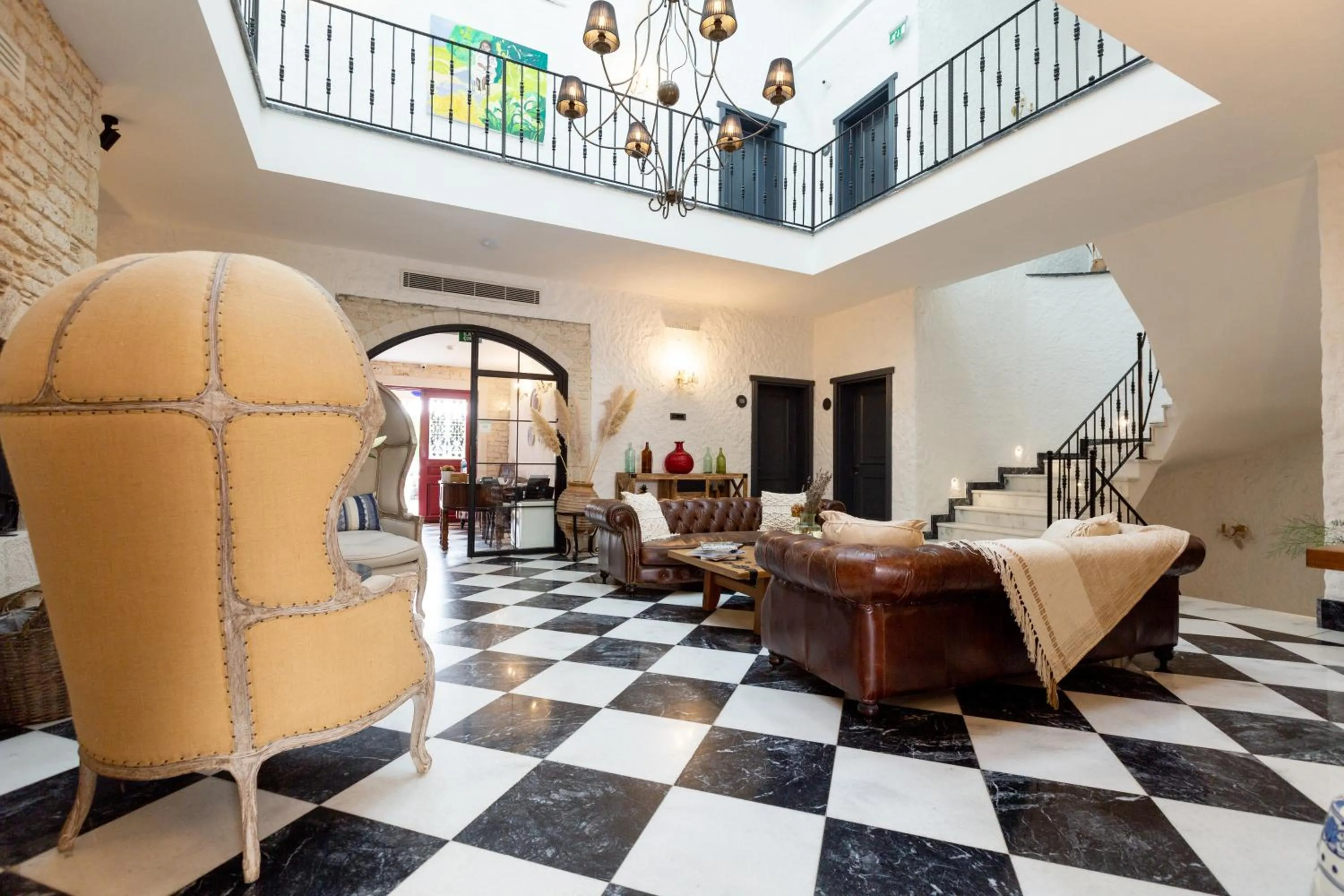 Lobby or reception in Alachi Hotel