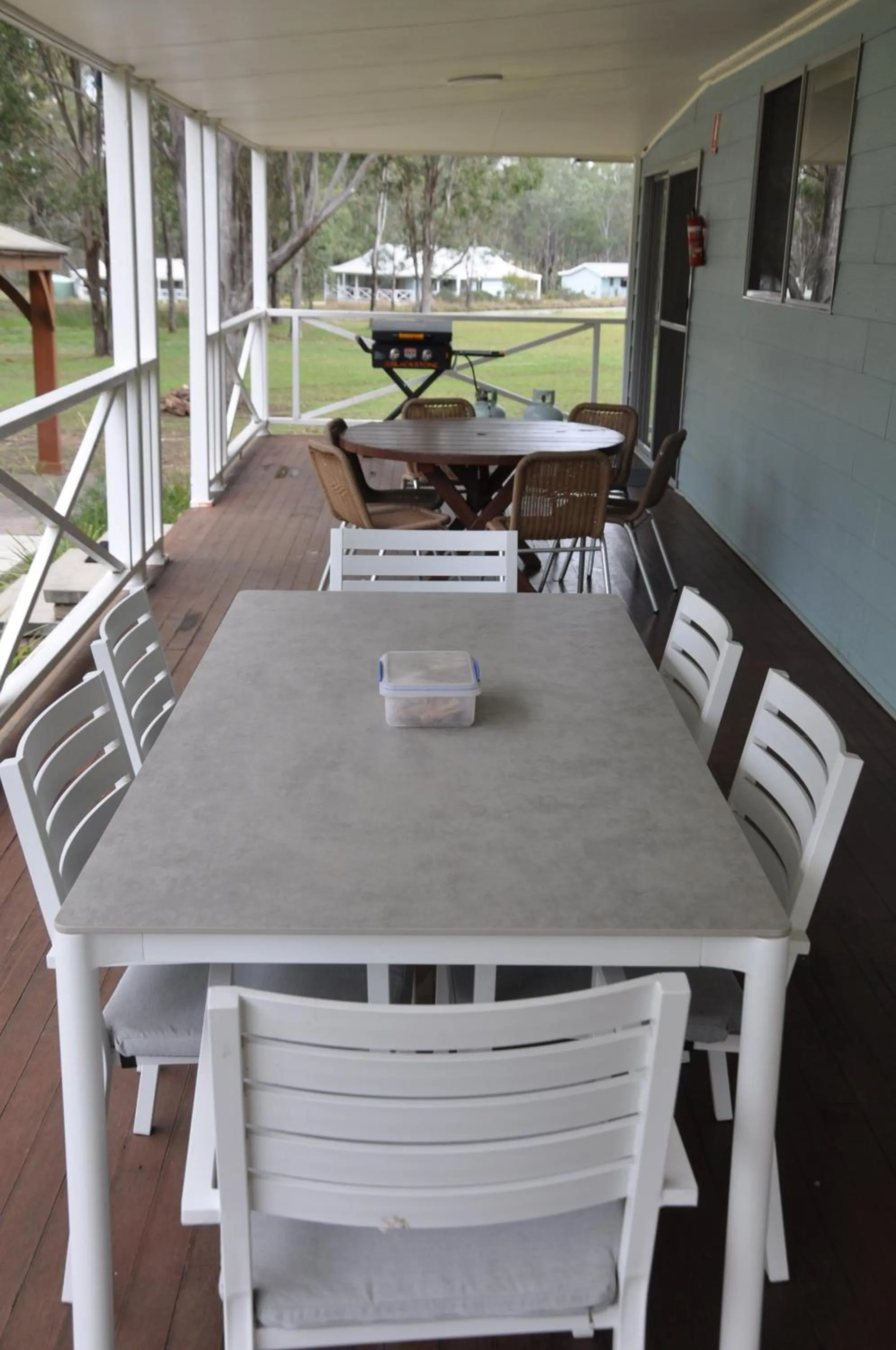 BBQ facilities in Pokolbin Village Estate