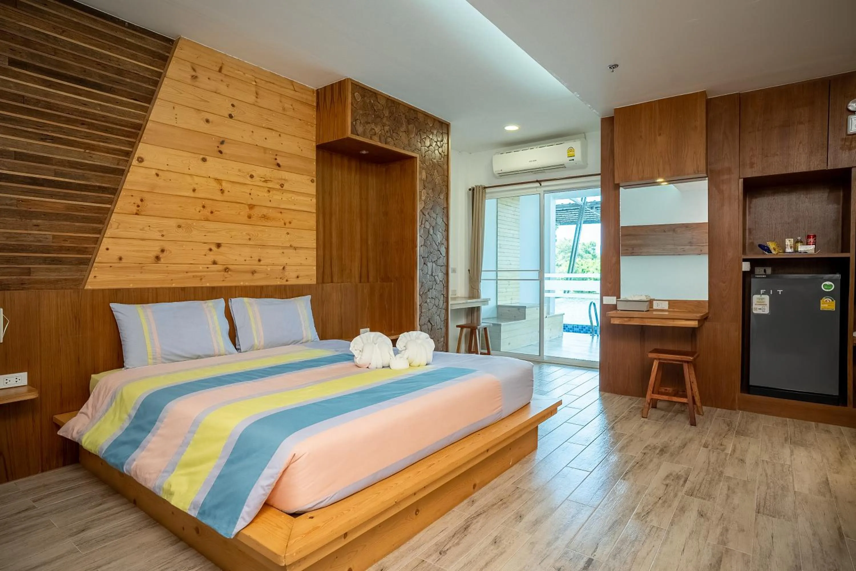Bedroom, Bed in Tamnanpar Resort