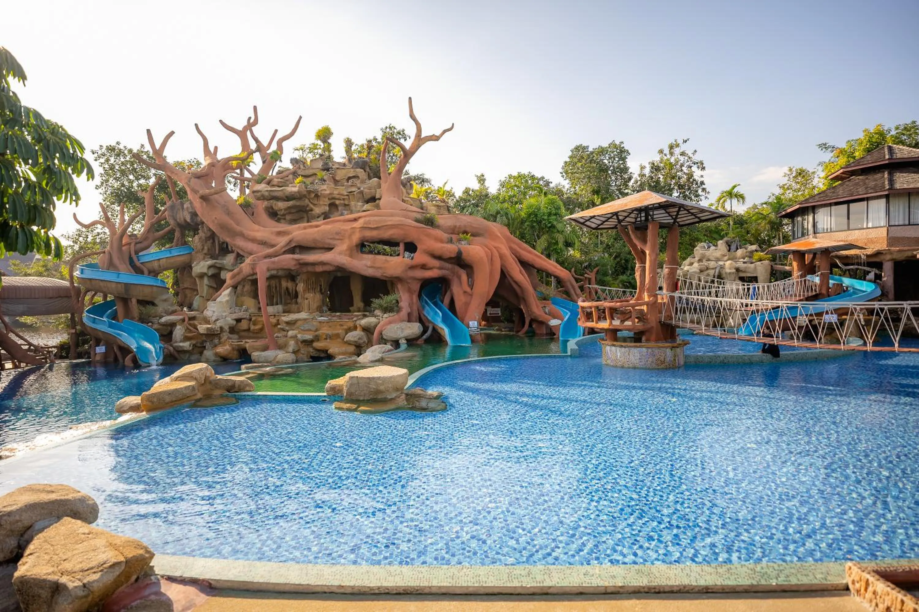 Aqua park in Tamnanpar Resort