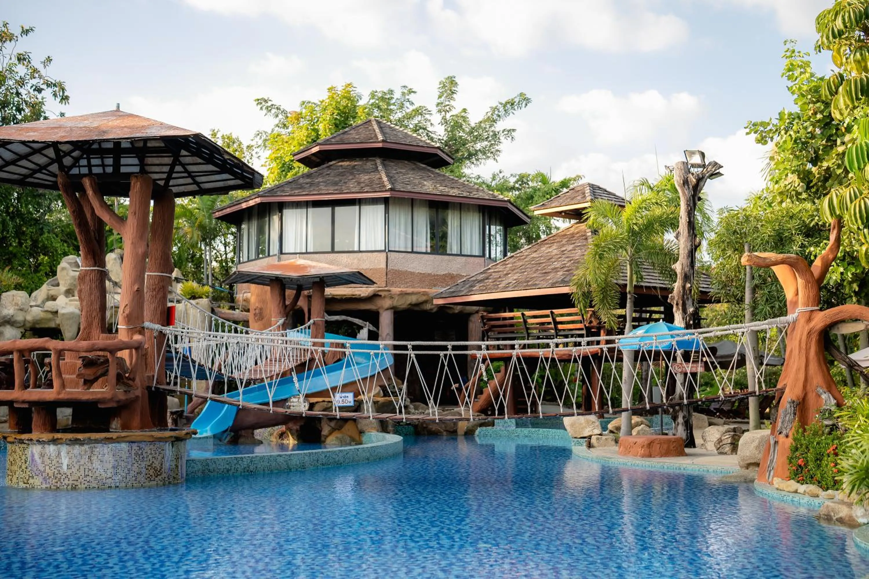 Aqua park in Tamnanpar Resort