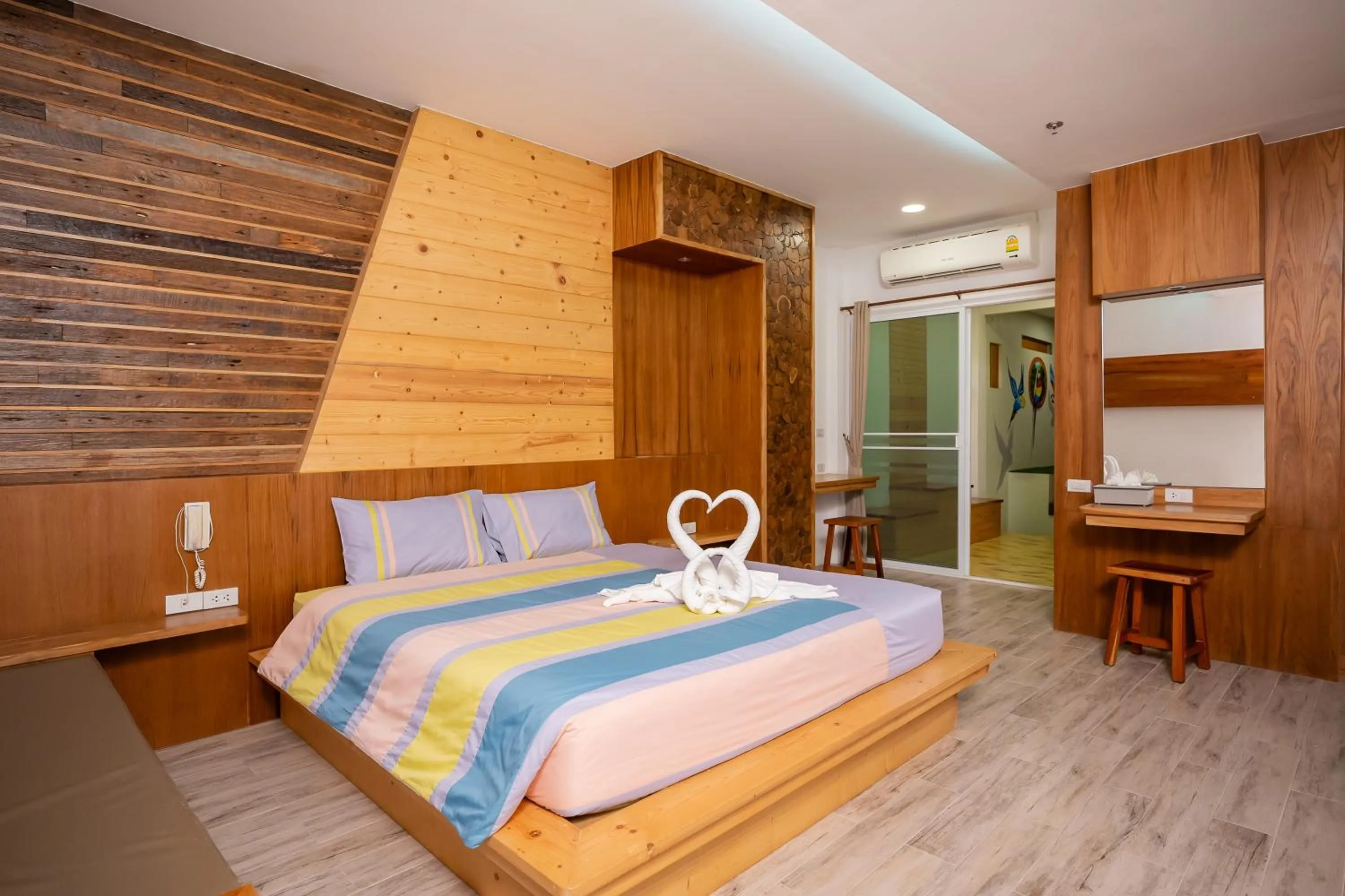 Bedroom, Bed in Tamnanpar Resort