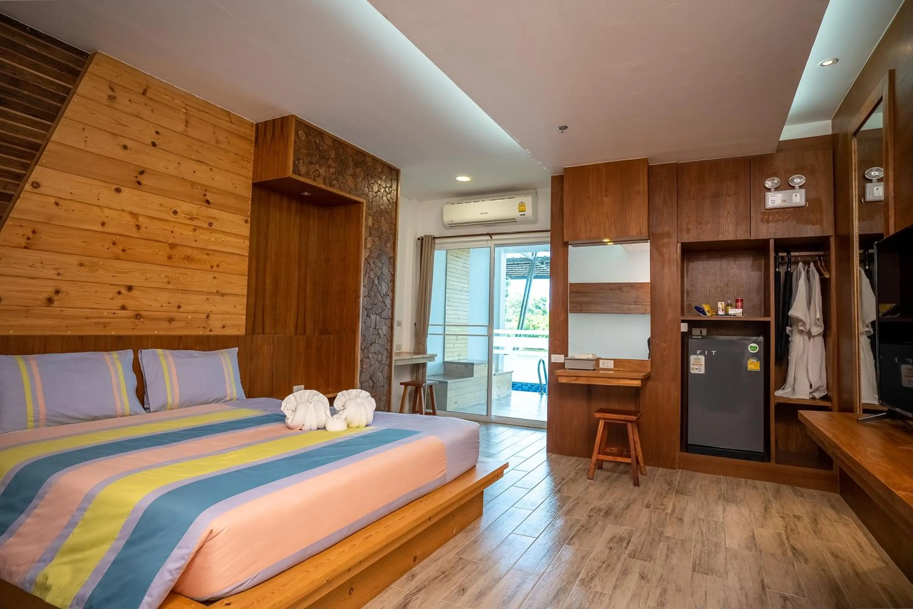 Bedroom, Bed in Tamnanpar Resort