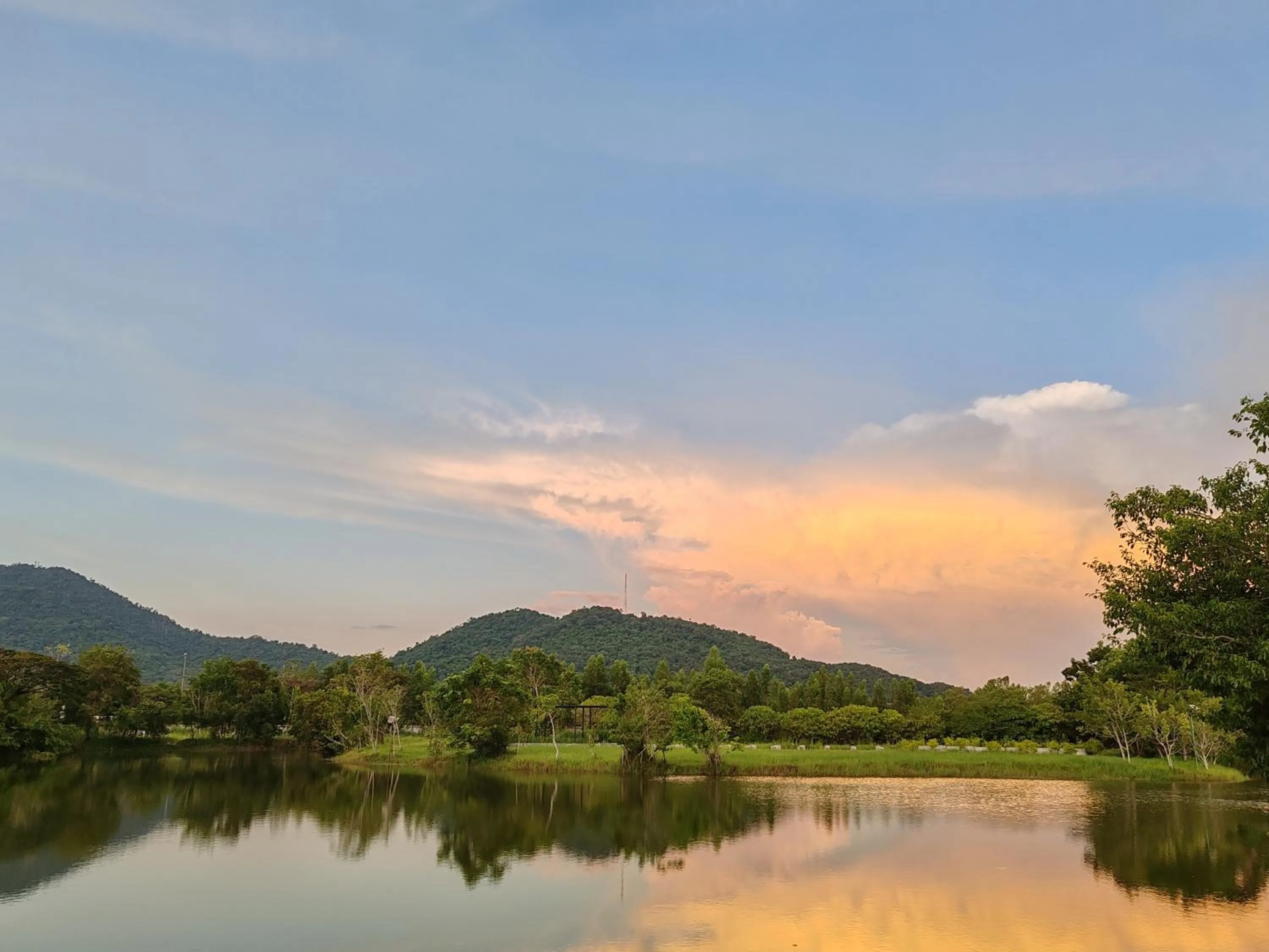 Lake view in Tamnanpar Resort