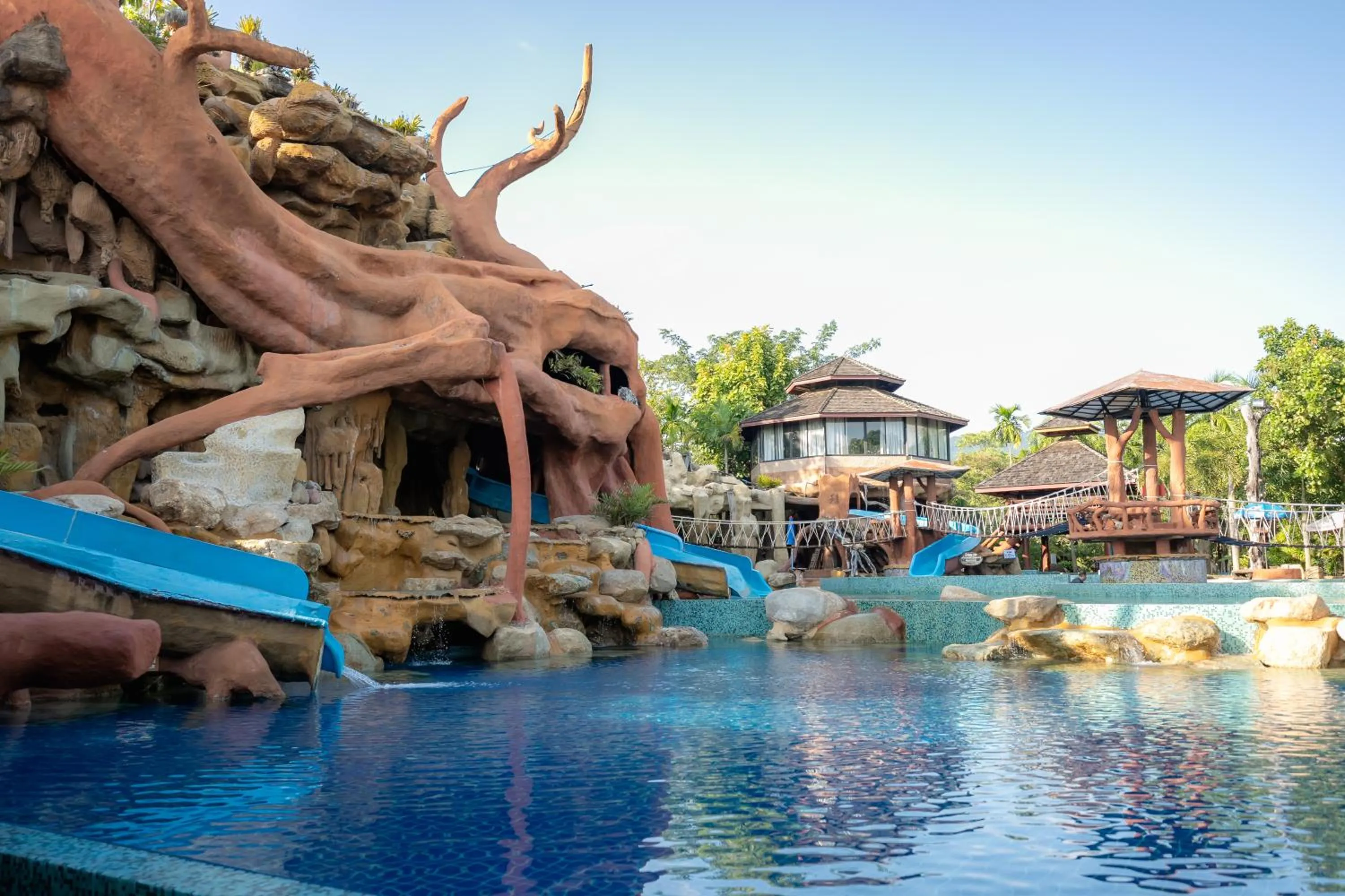 Aqua park in Tamnanpar Resort