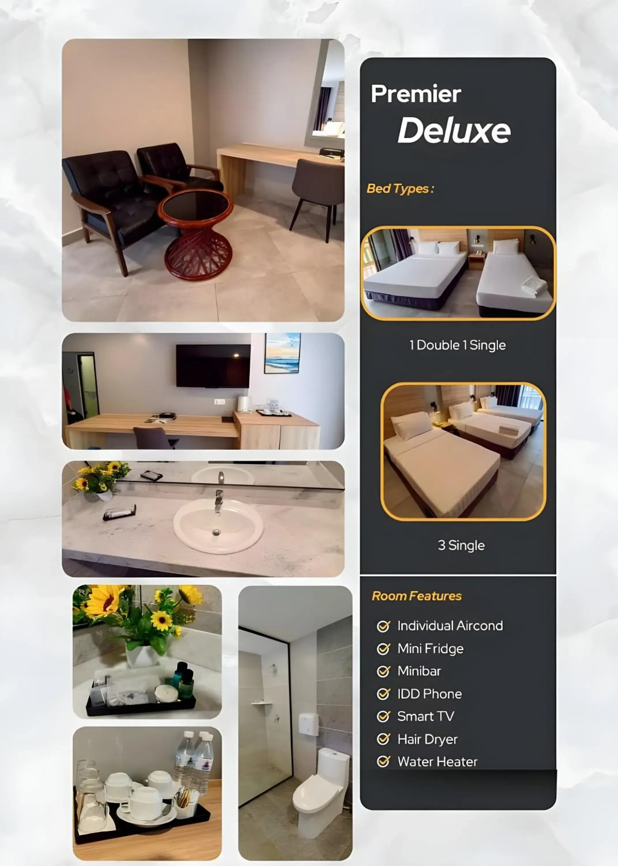 Premier Deluxe Room in Coral Bay Resort Premier Deluxe Room in Coral Bay Resort