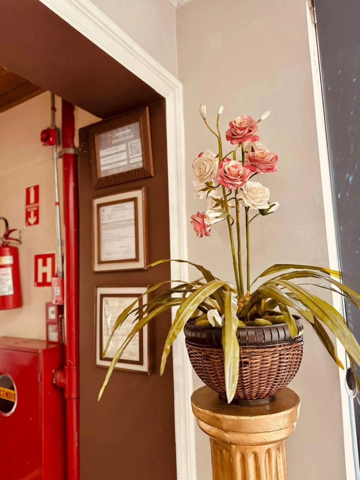 Lobby or reception in Skalla Hotel Nova Odessa