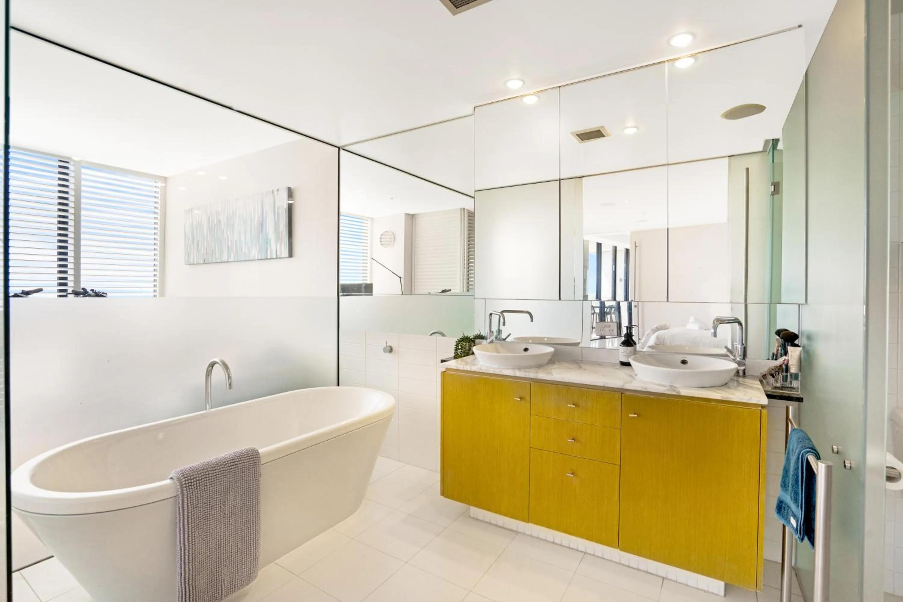 Bathroom in Aria Apartments