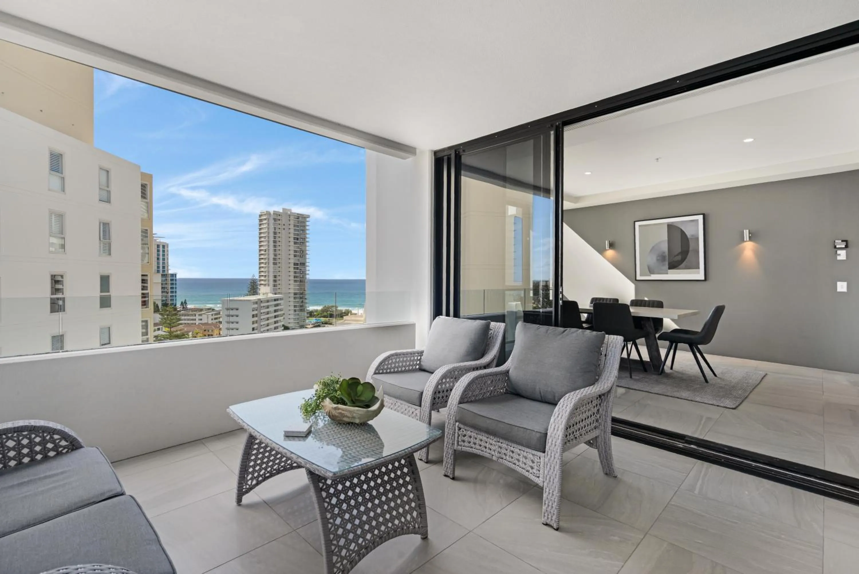 Balcony/Terrace in Aria Apartments