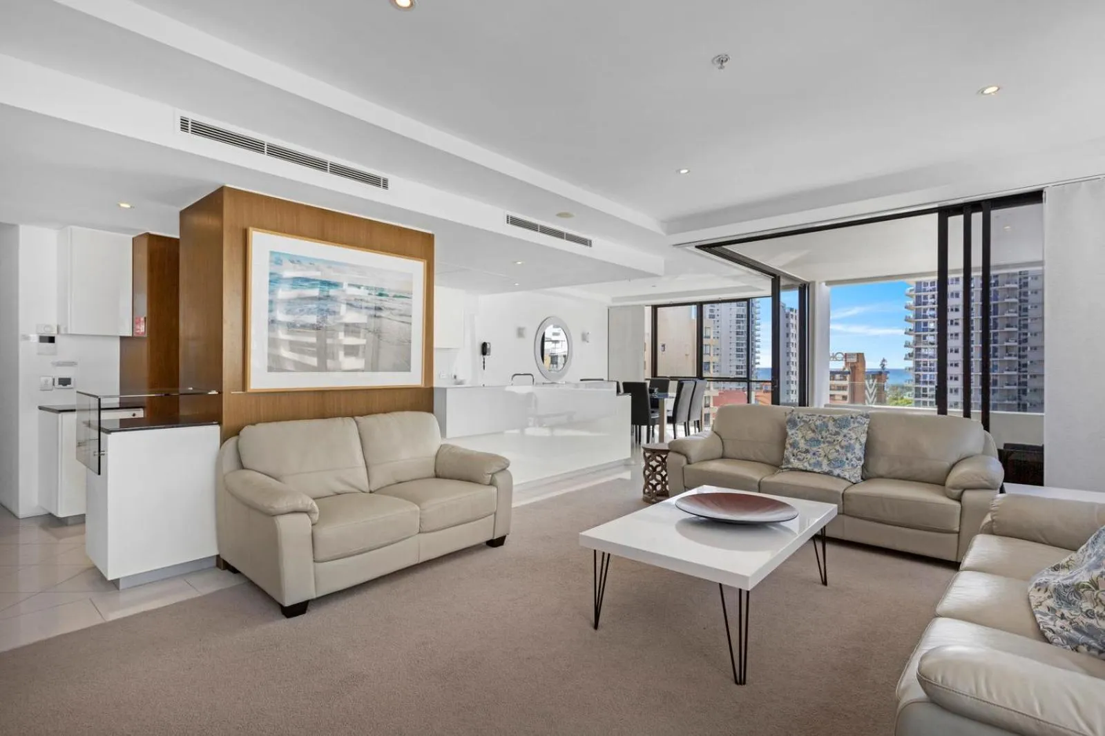 Living room in Aria Apartments