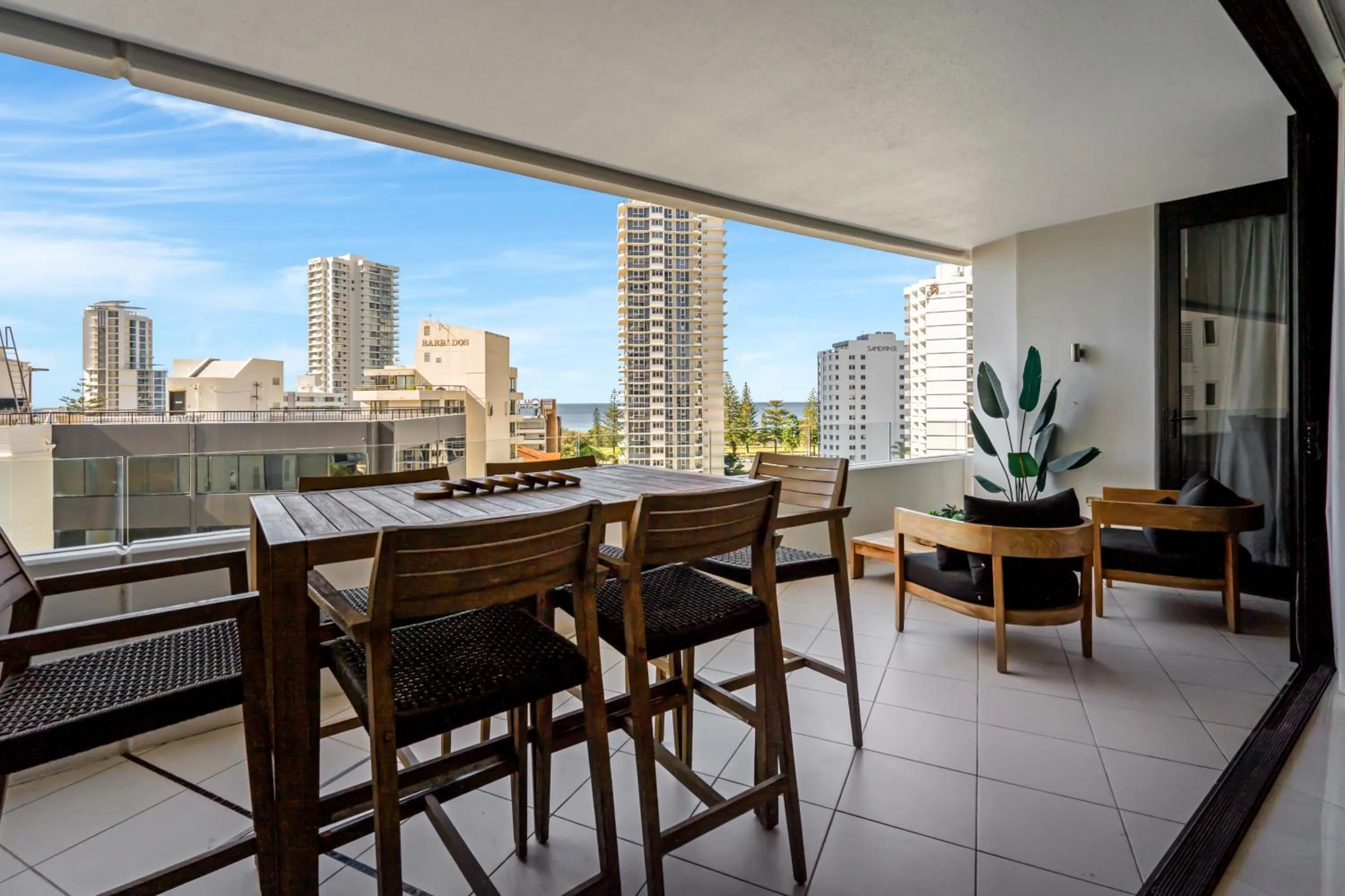 Balcony/Terrace in Aria Apartments