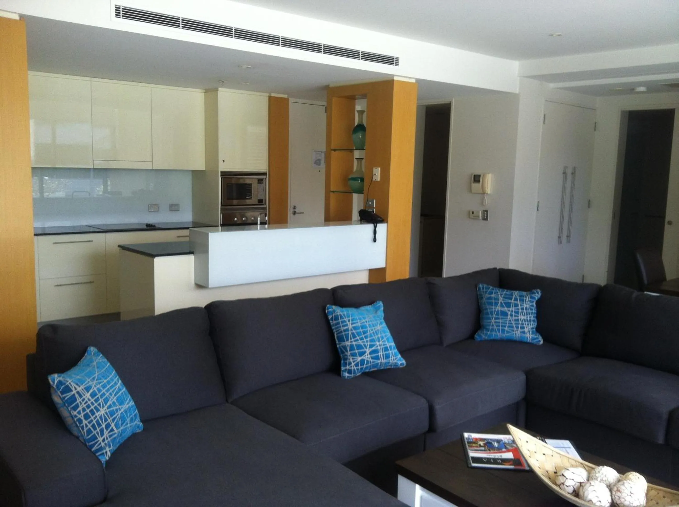 Living room in Aria Apartments