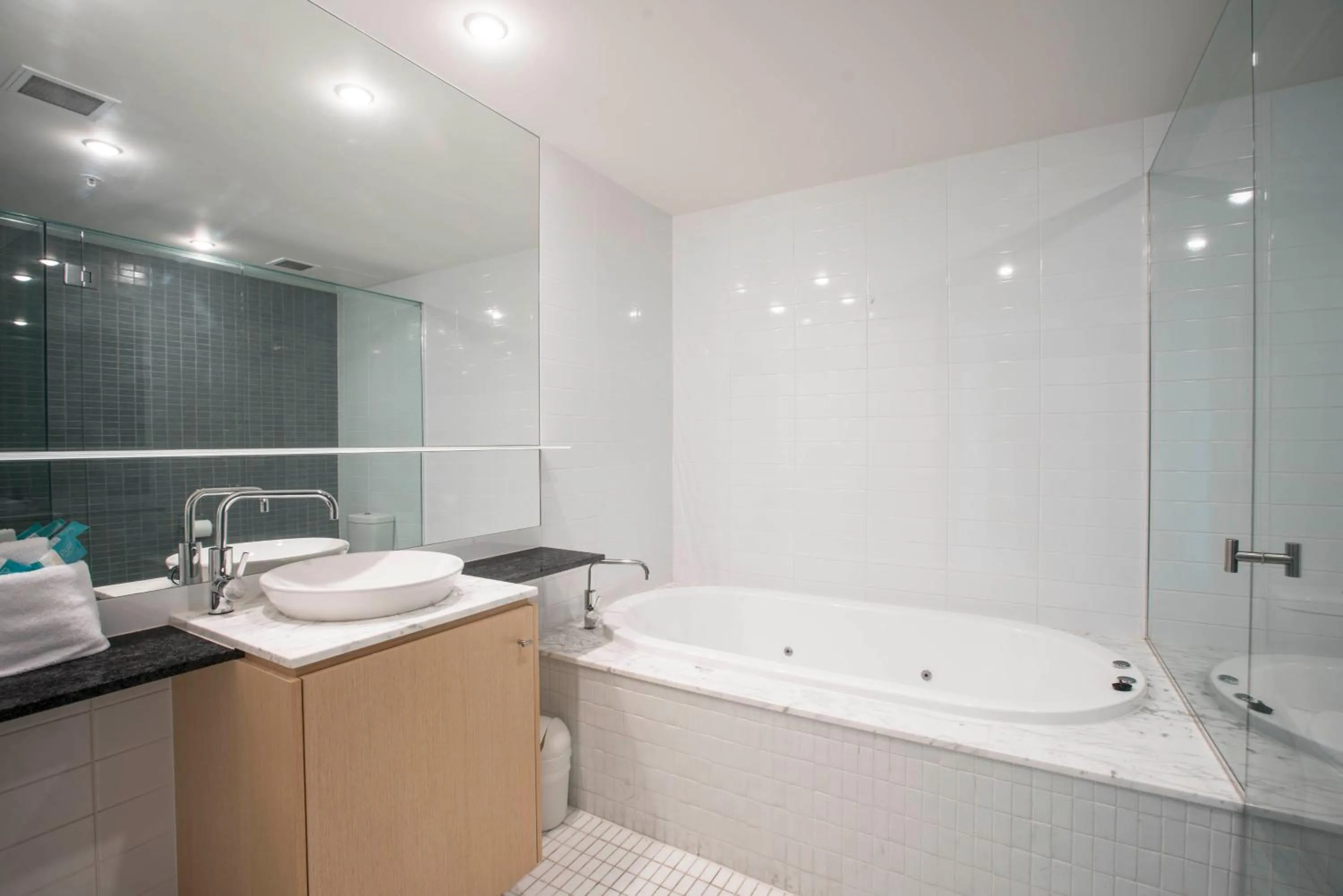 Bathroom in Aria Apartments