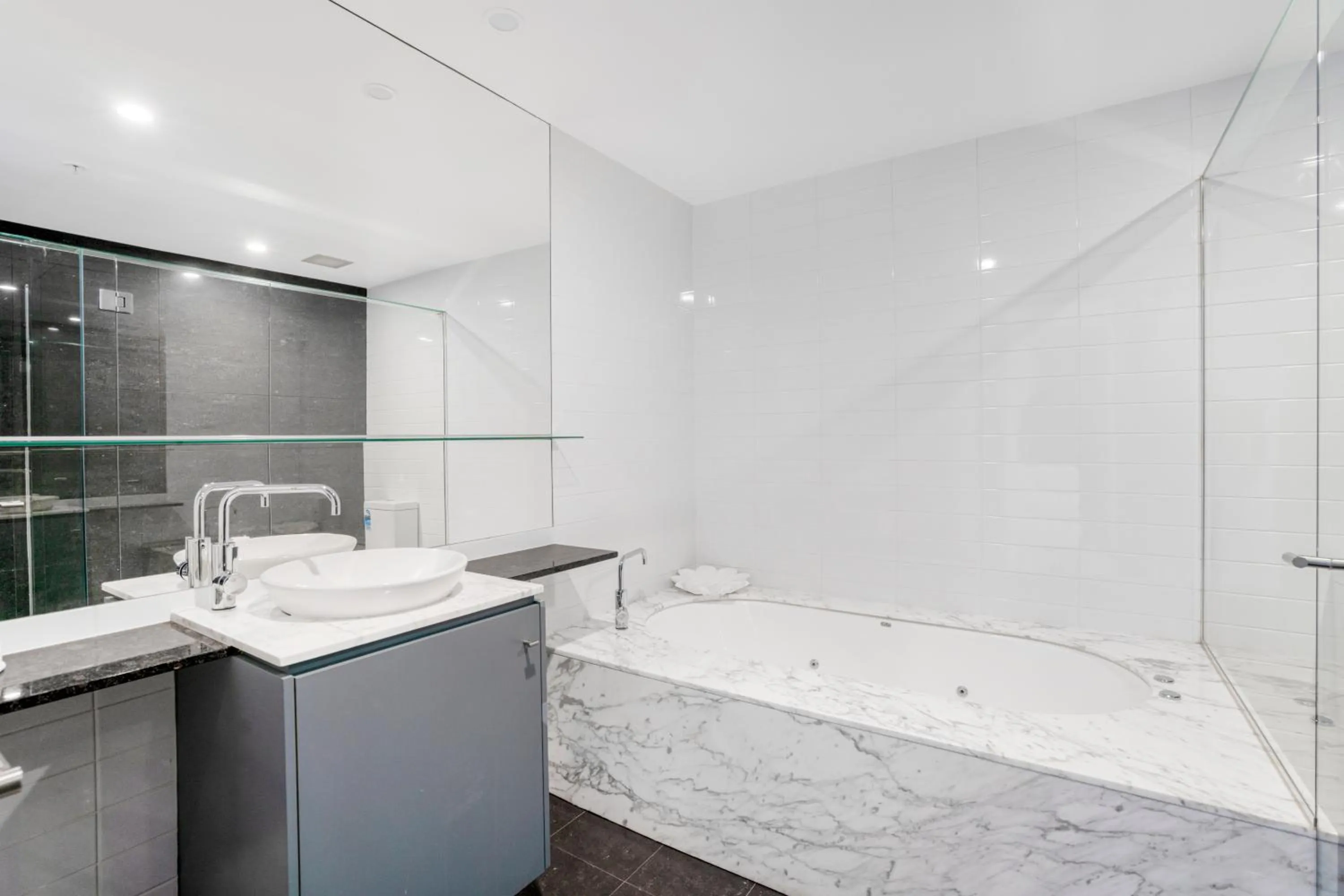 Bathroom in Aria Apartments