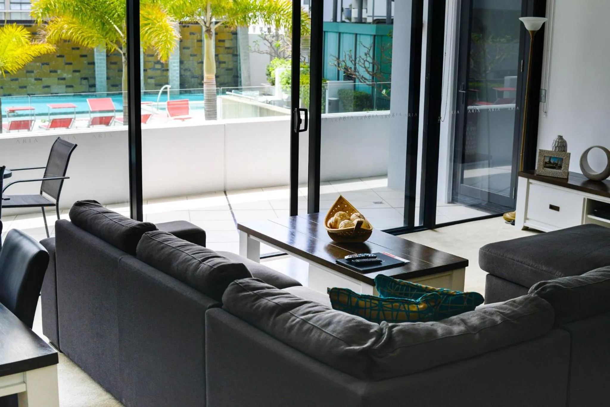 Balcony/Terrace in Aria Apartments