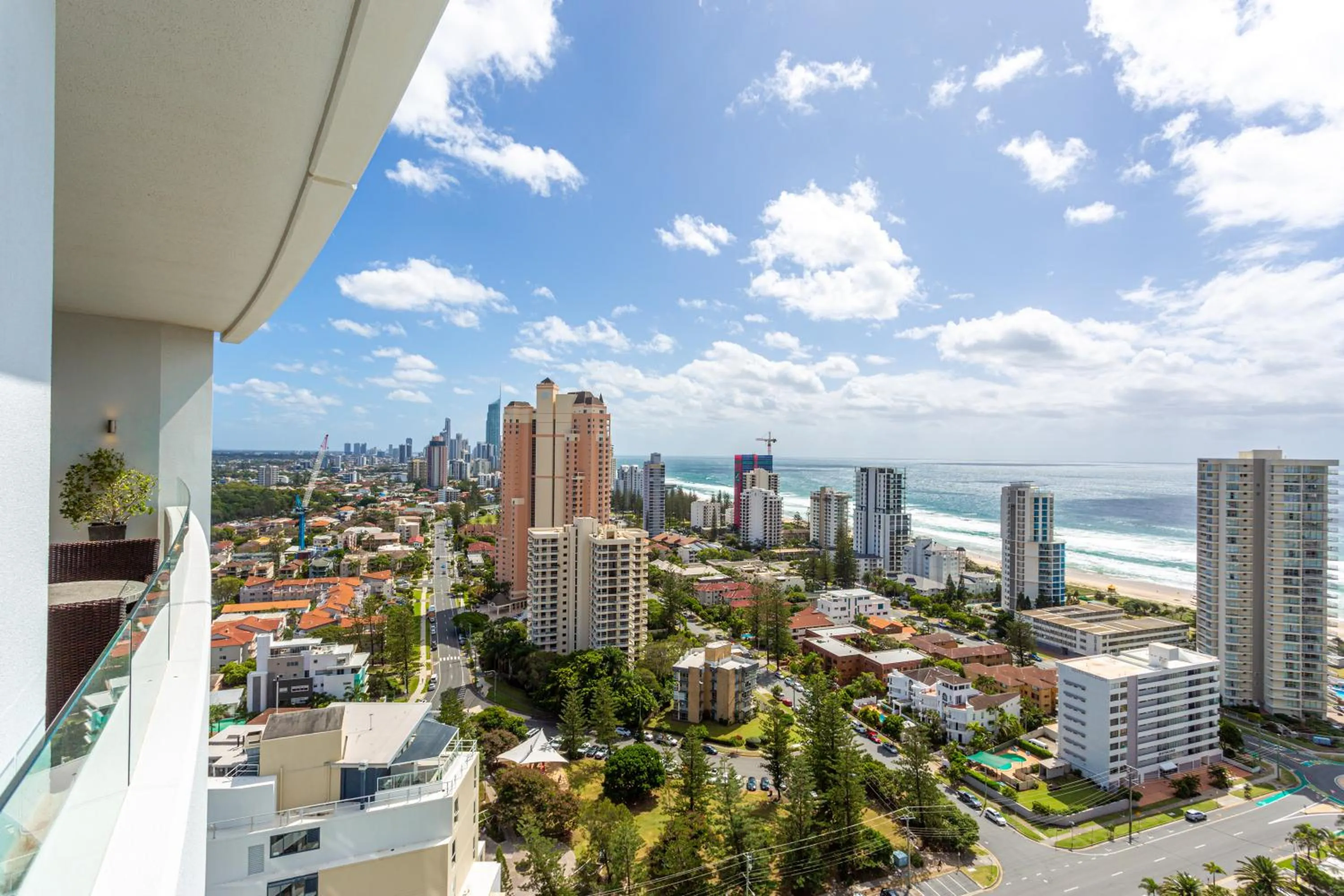Bird's eye view in Aria Apartments